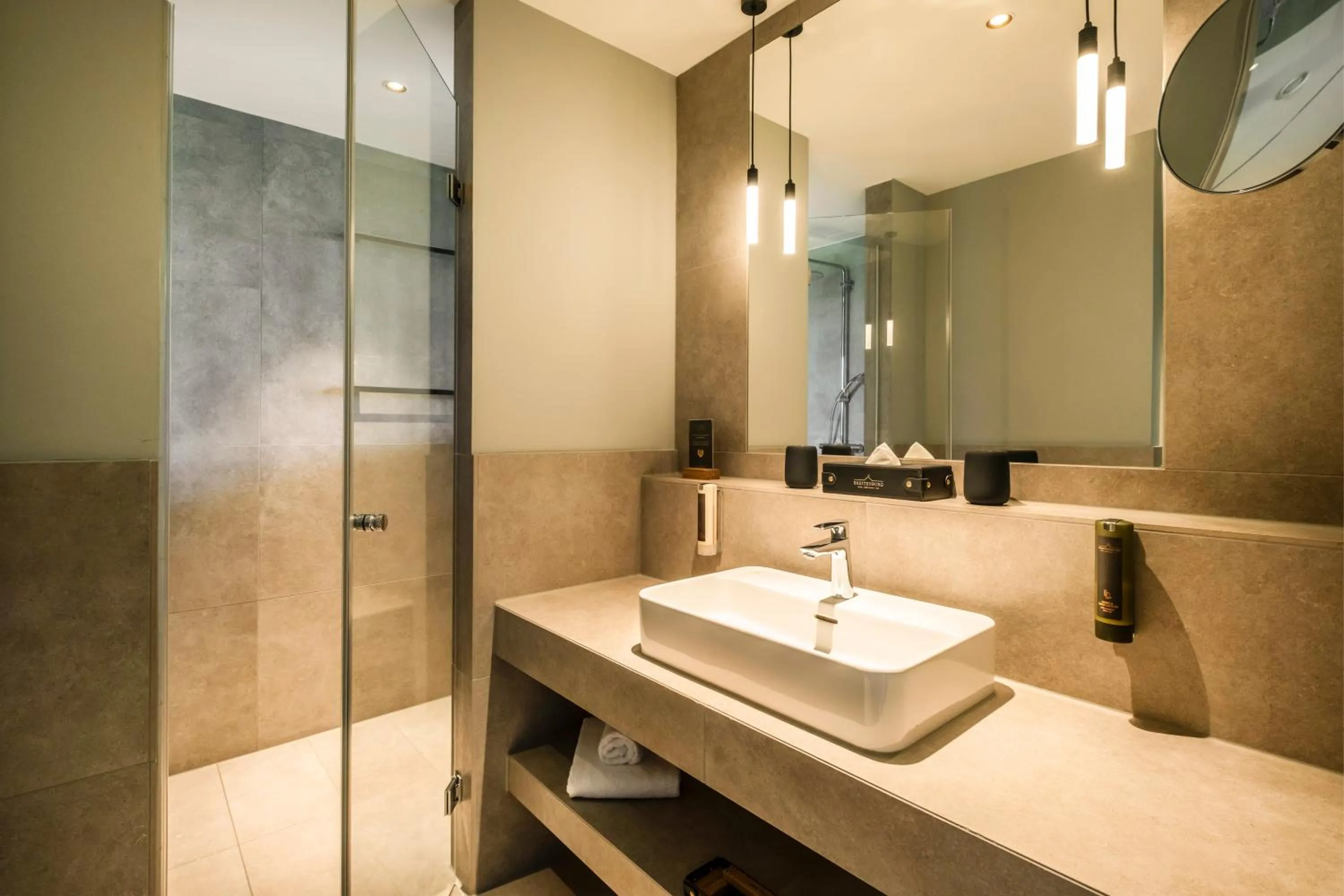 Bathroom in Hotel Breitenburg