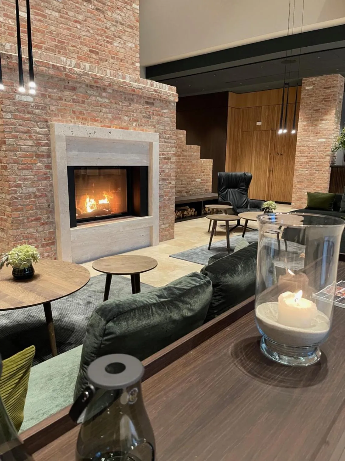 Seating area in Hotel Breitenburg