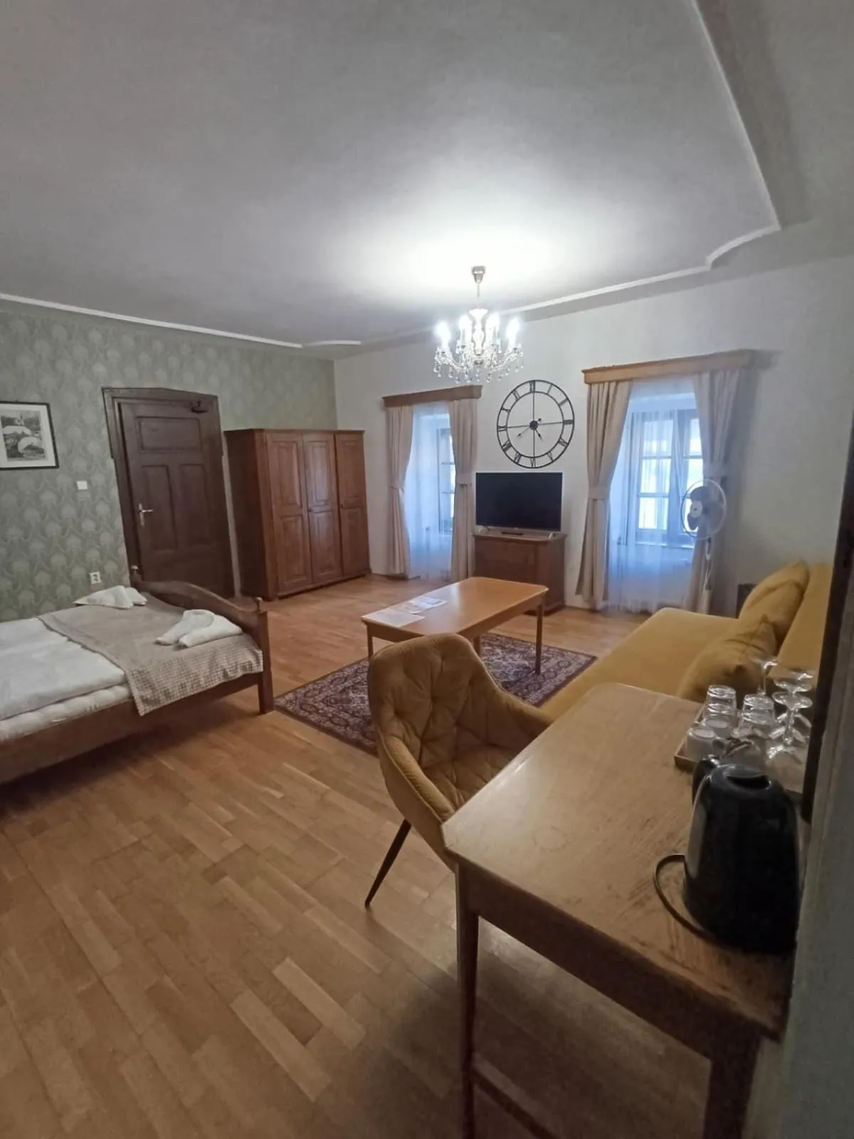 Bed in Hotel Salamander - Garni