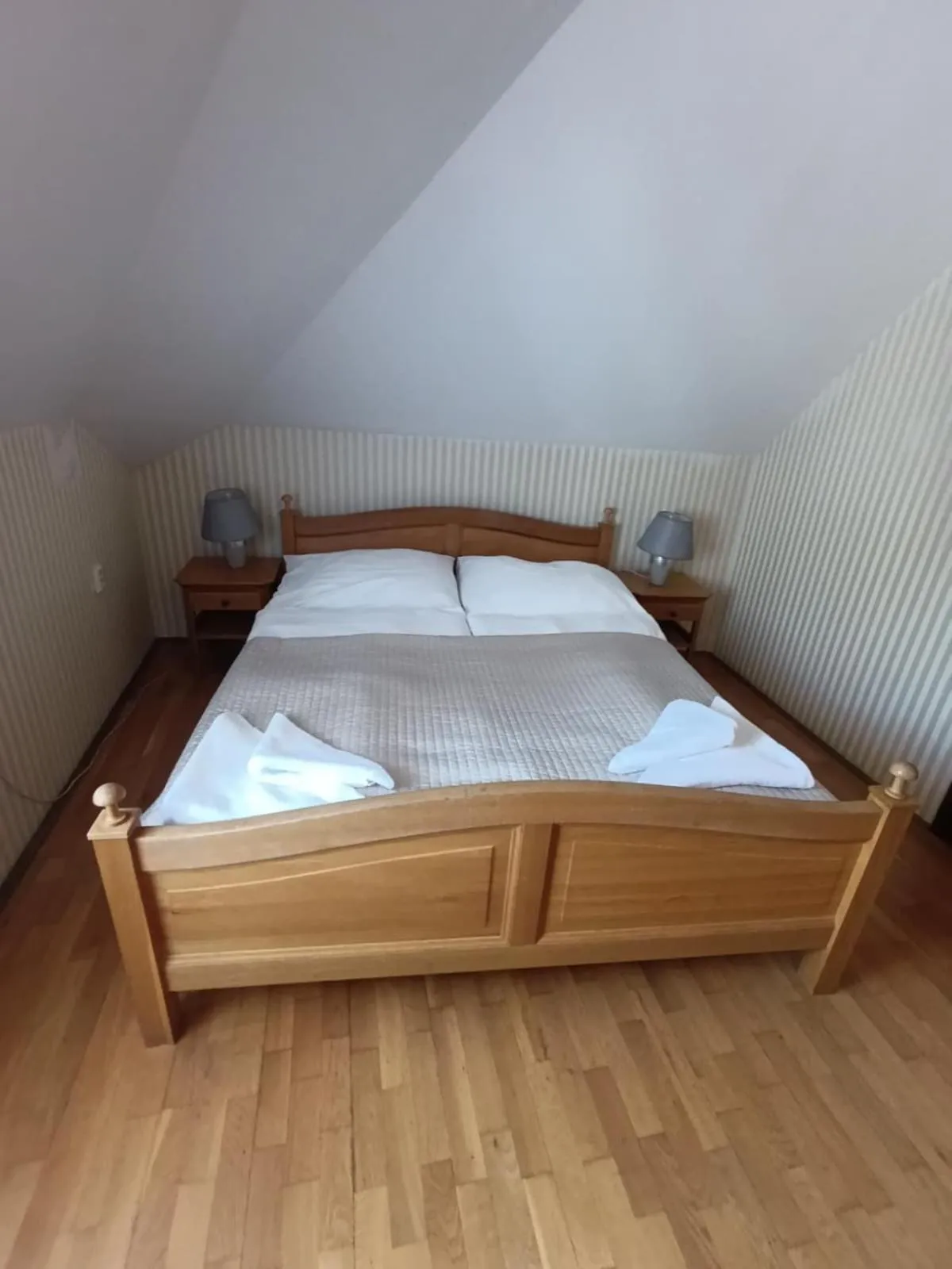 Bed in Hotel Salamander - Garni