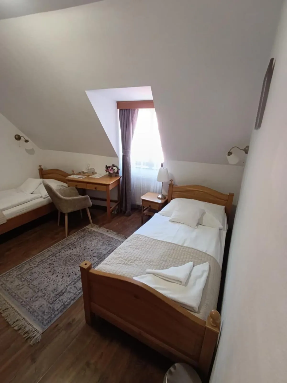 Bed in Hotel Salamander - Garni