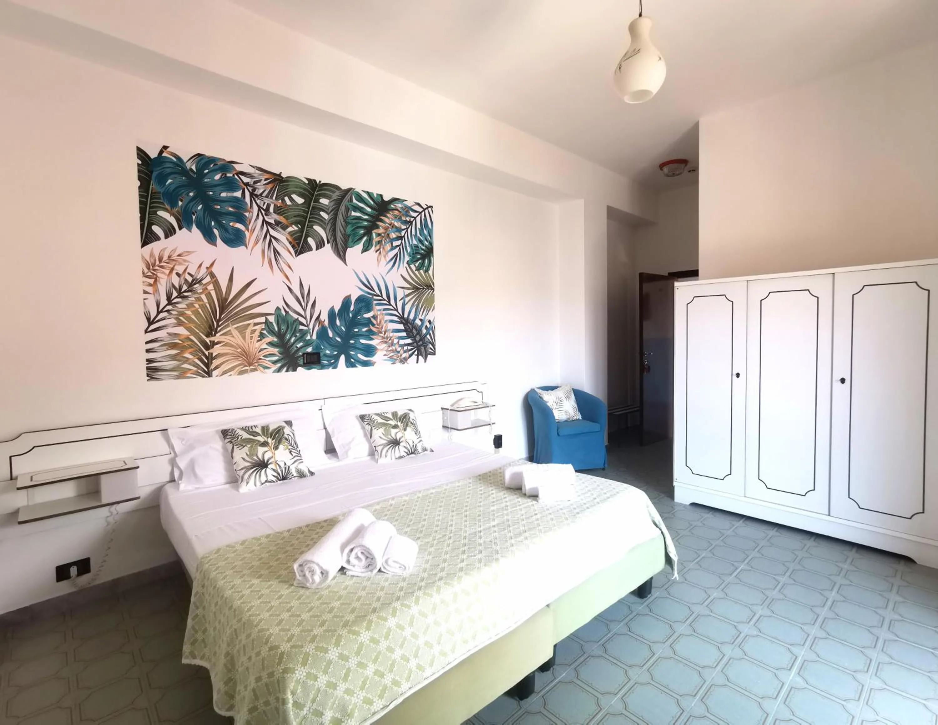 Bedroom, Bed in Hotel TEA - Praia a Mare