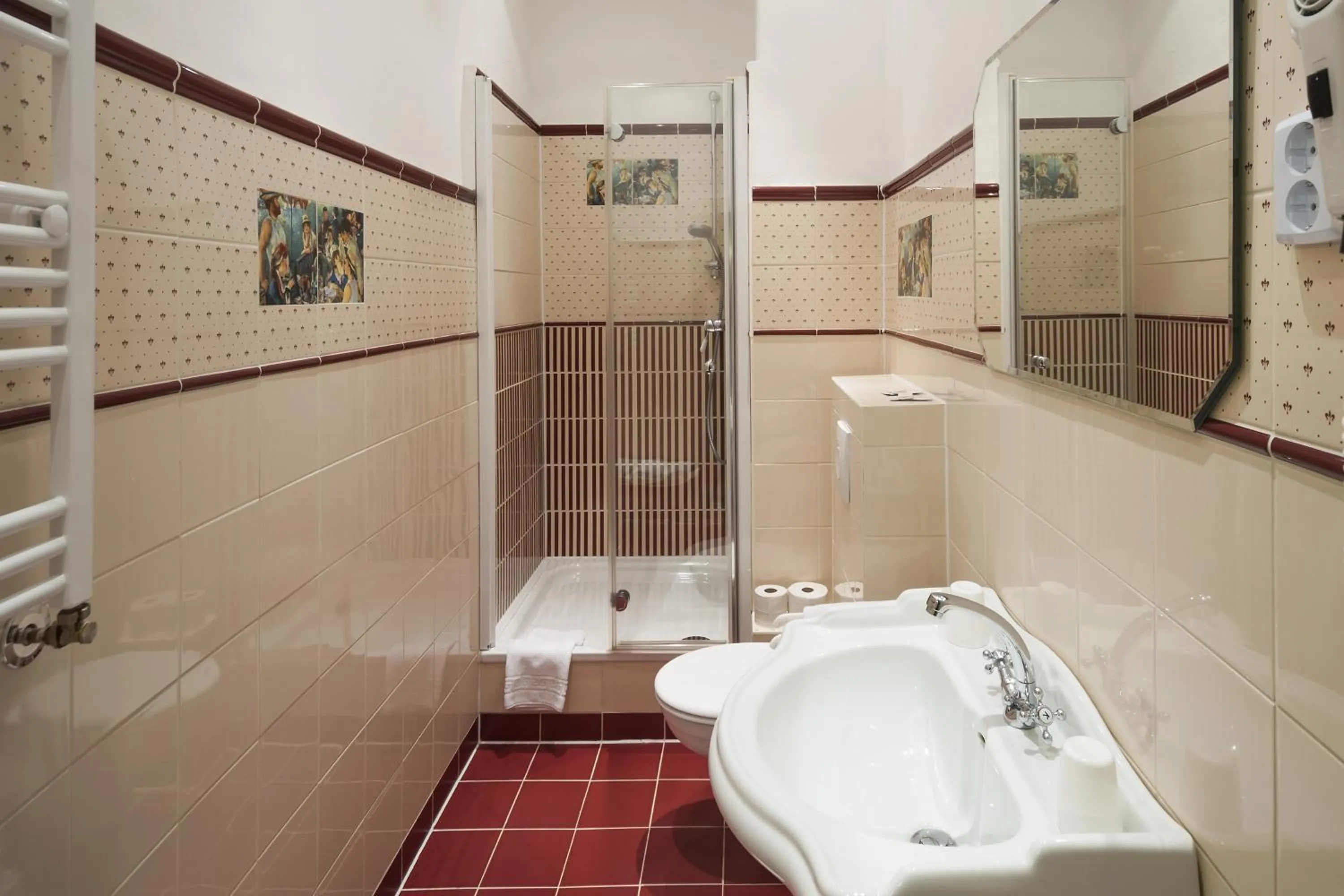 Bathroom in Hotel am Berg