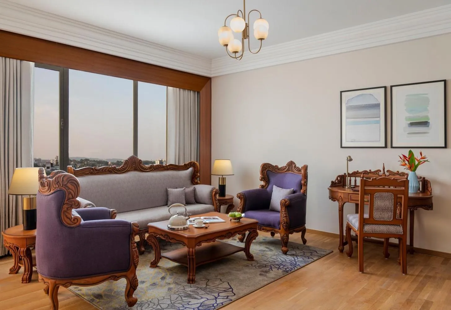 Living room in Vivanta Thiruvananthapuram