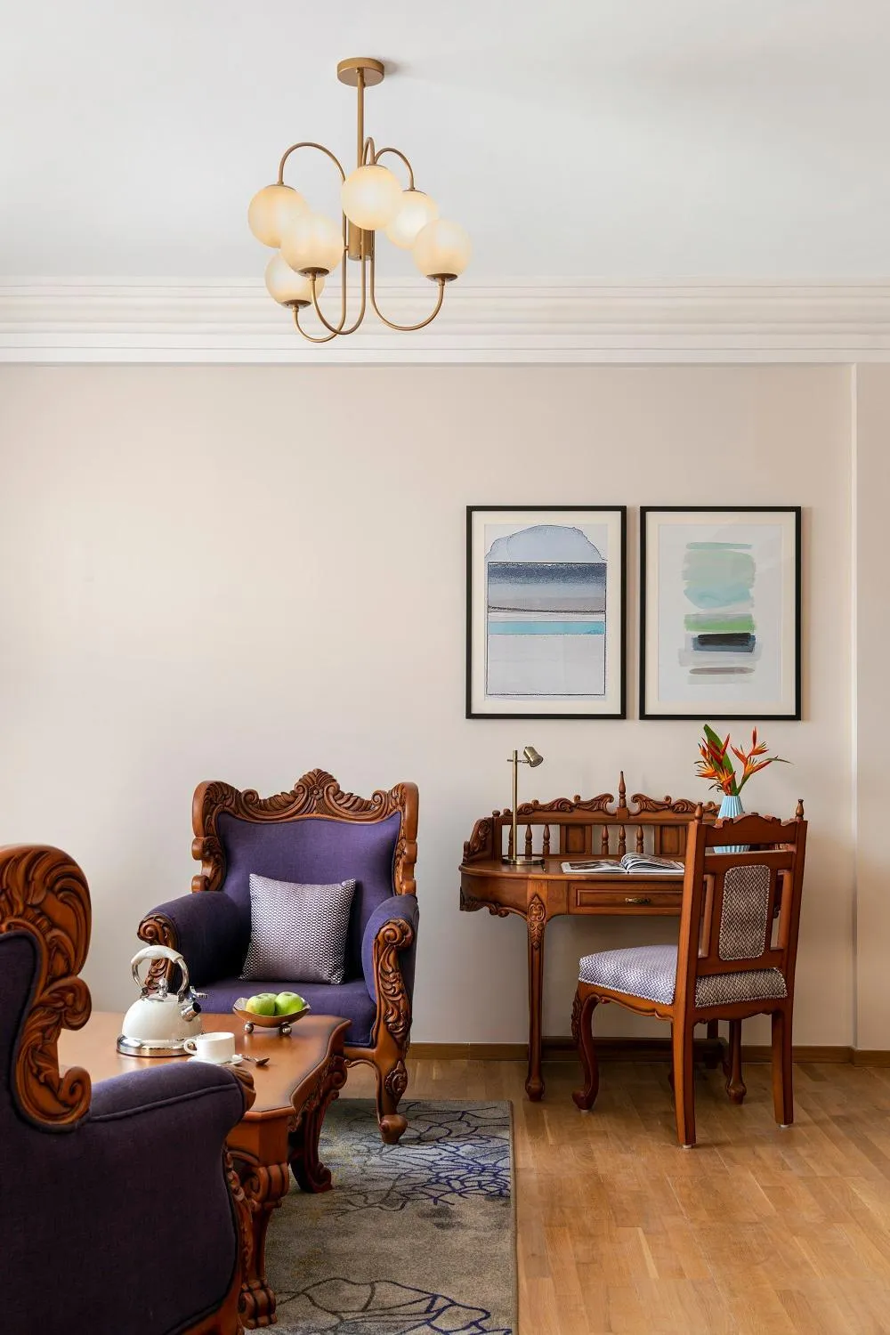 Living room in Vivanta Thiruvananthapuram