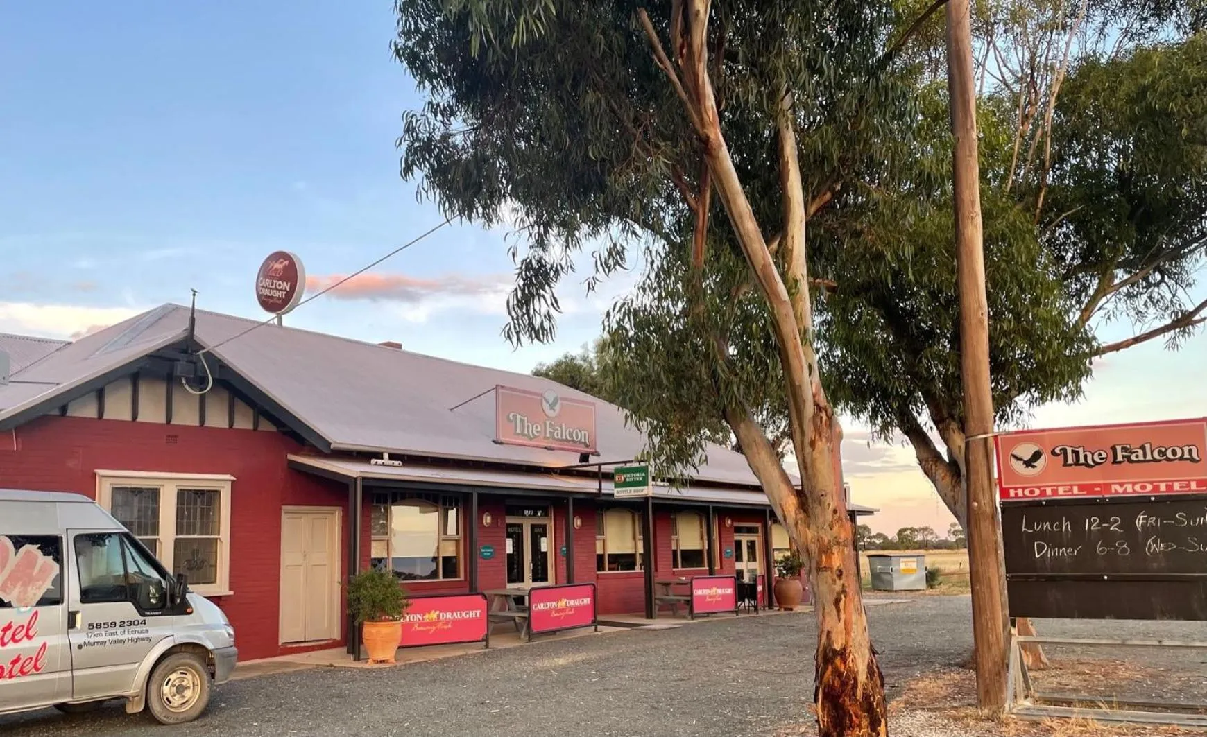 Property building in Falcon Hotel Motel