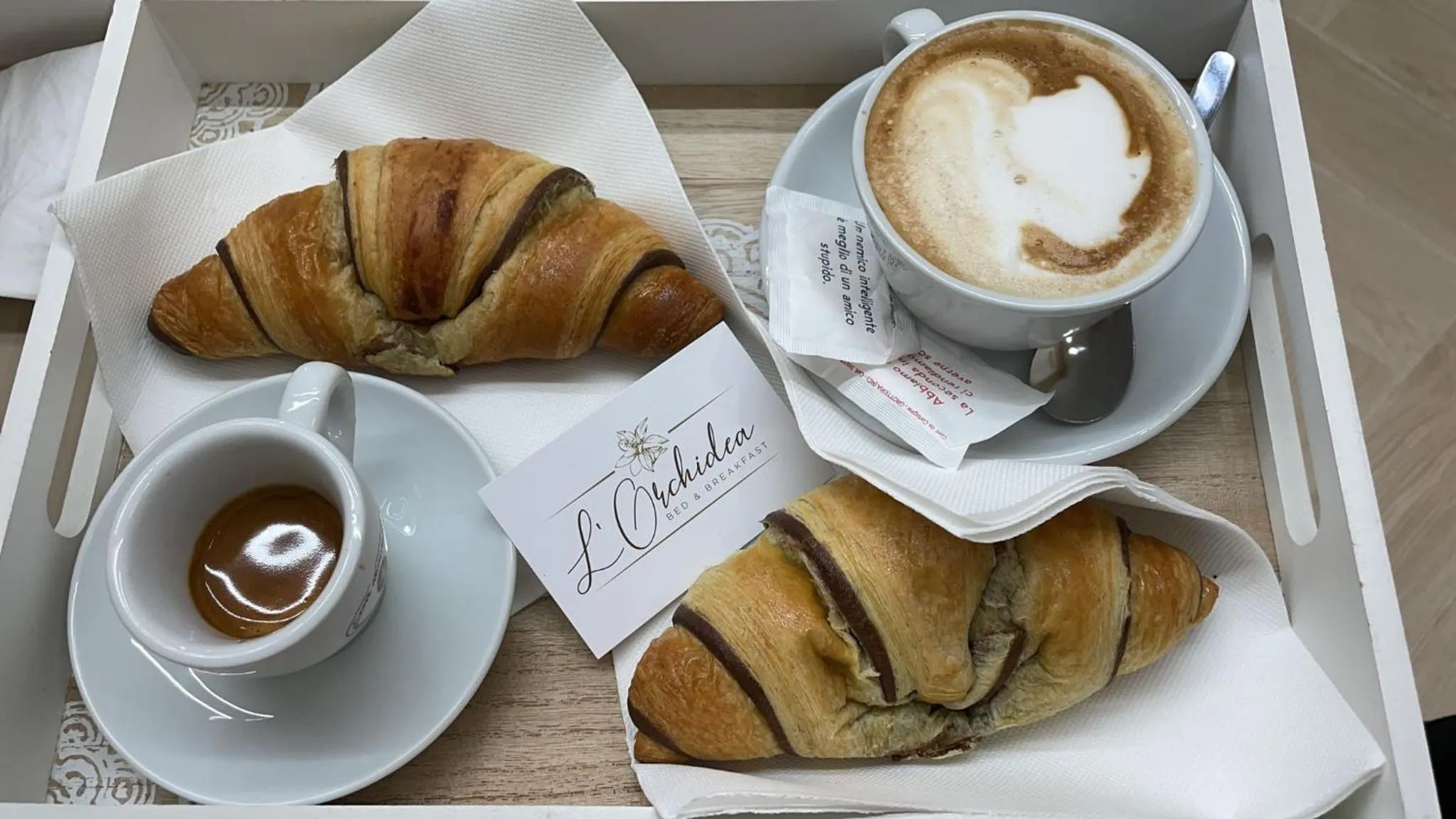 Breakfast in B&B L'Orchidea