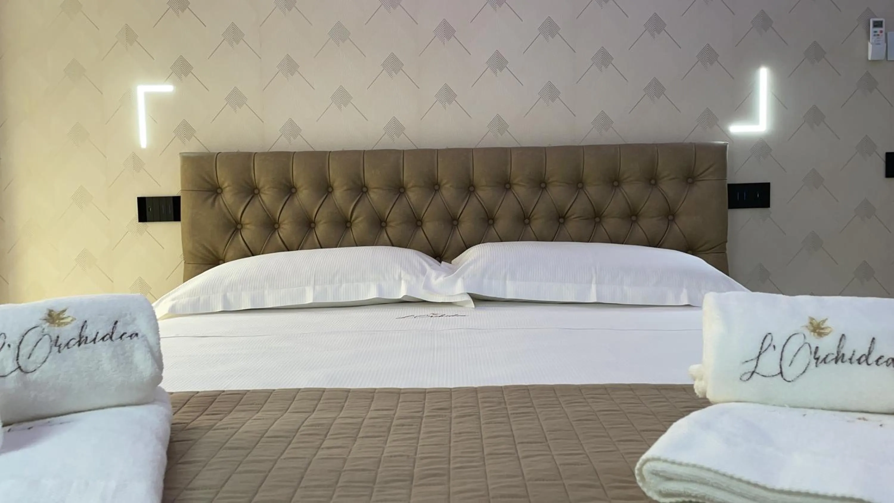 Bed in B&B L'Orchidea