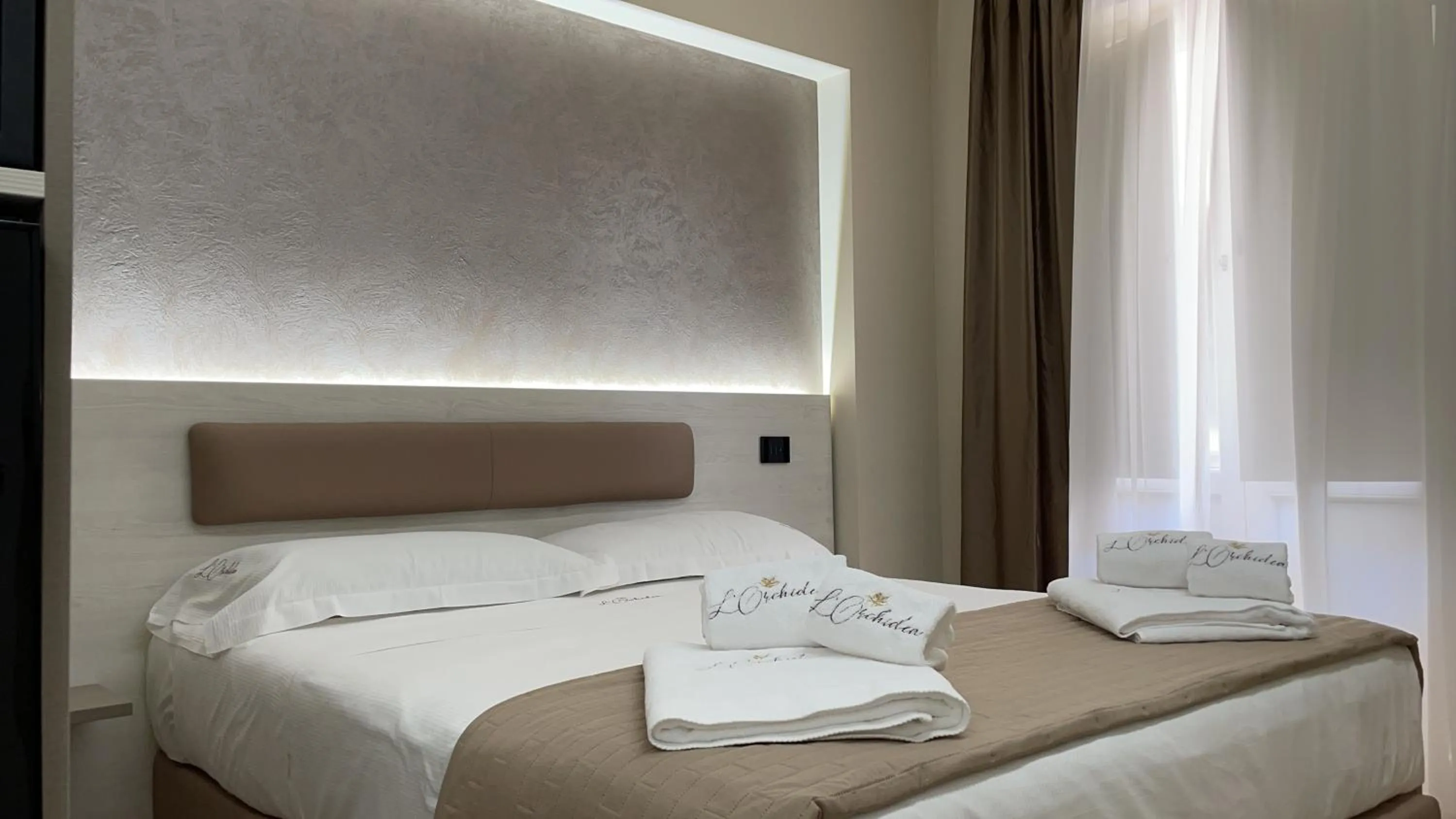 Bed in B&B L'Orchidea