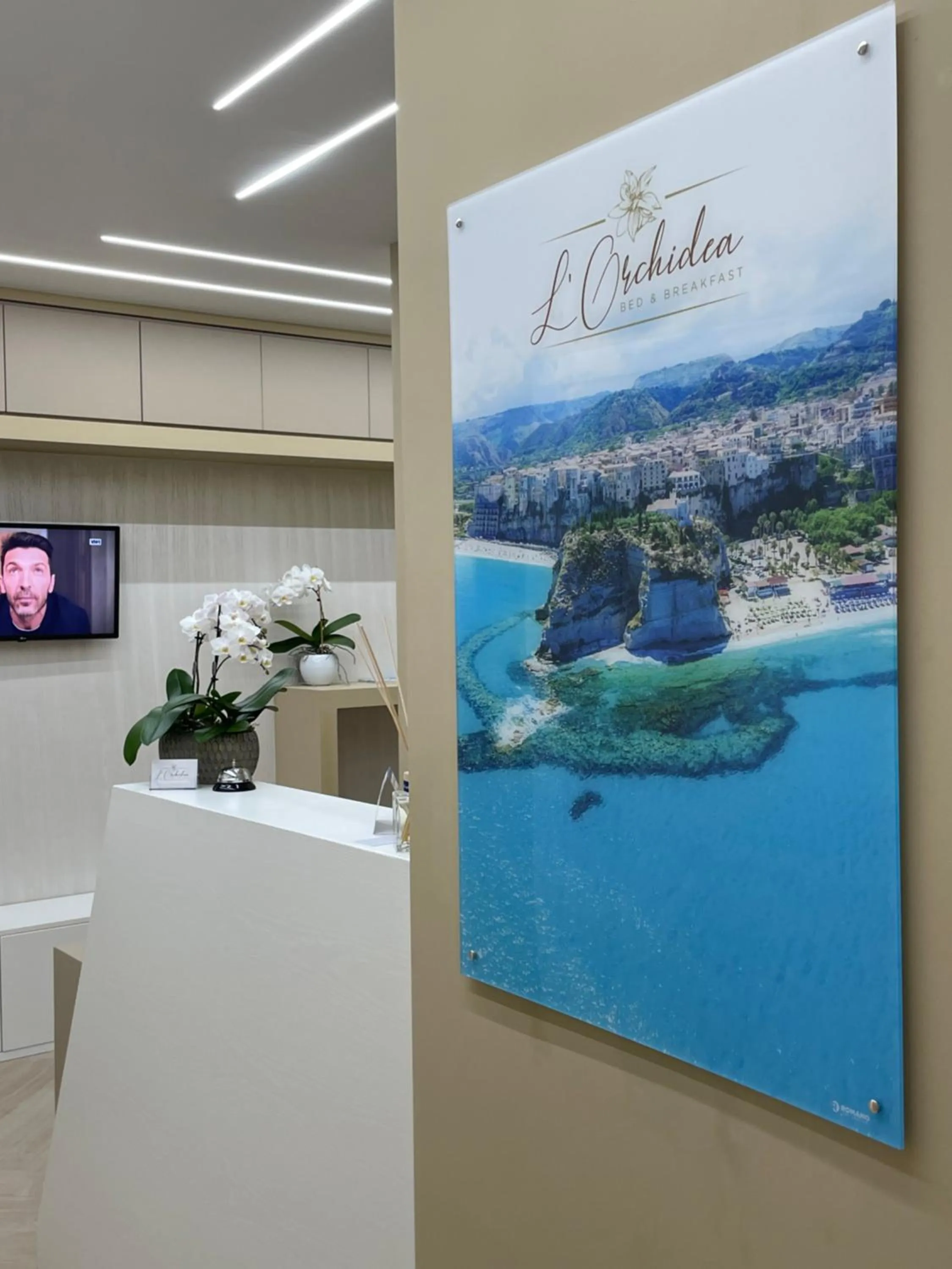 Decorative detail in B&B L'Orchidea