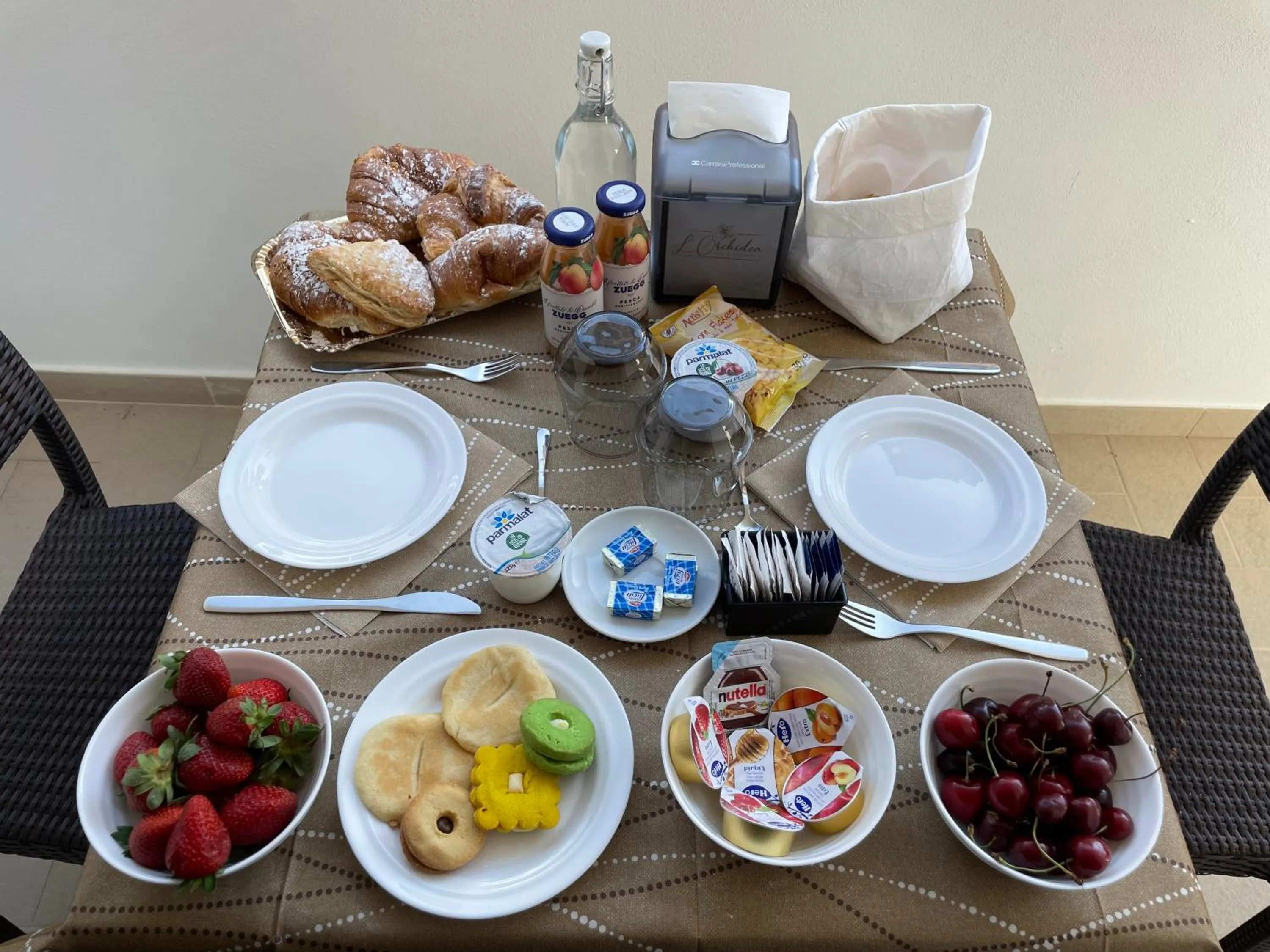 Breakfast in B&B L'Orchidea