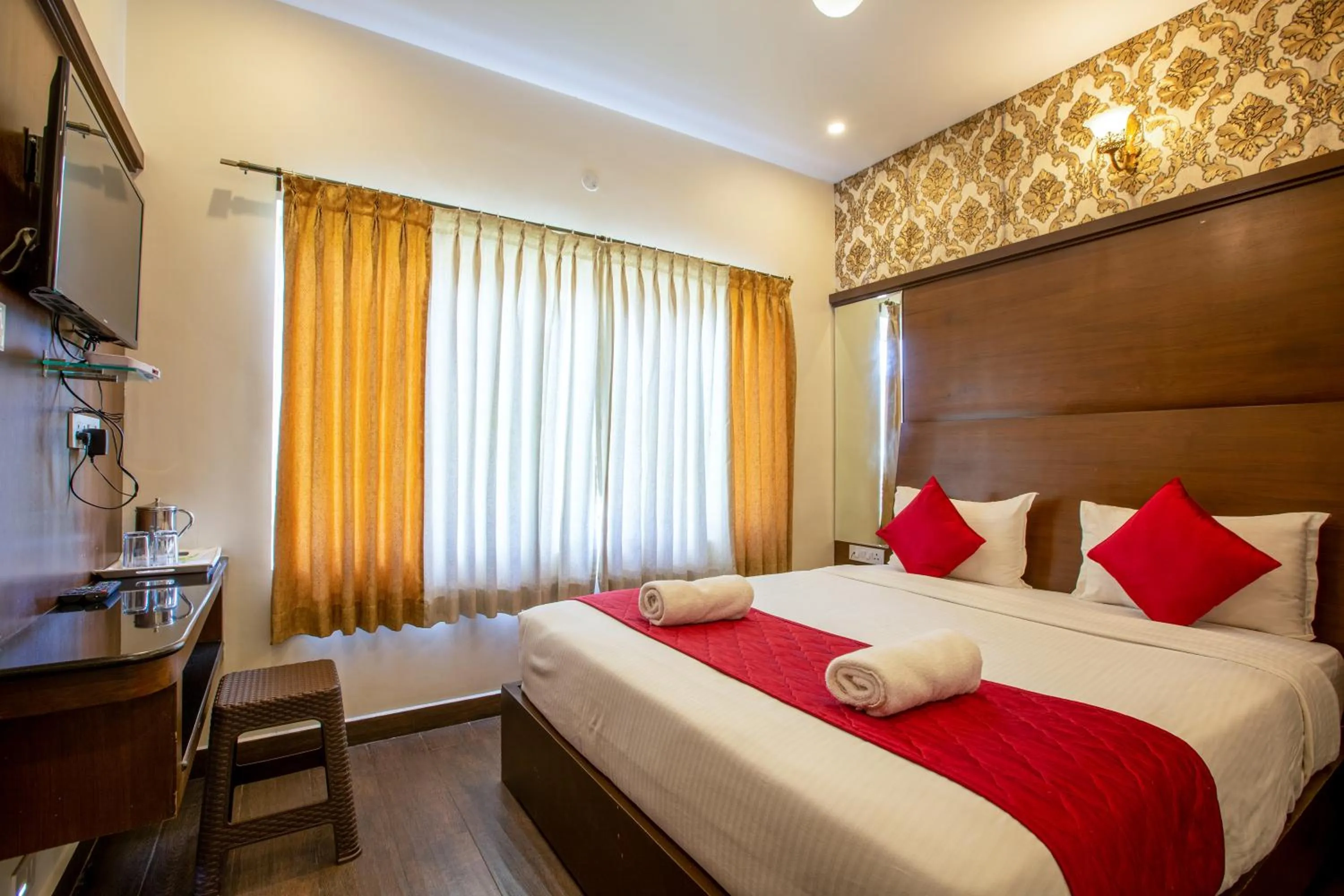 Bedroom, Bed in The Baron