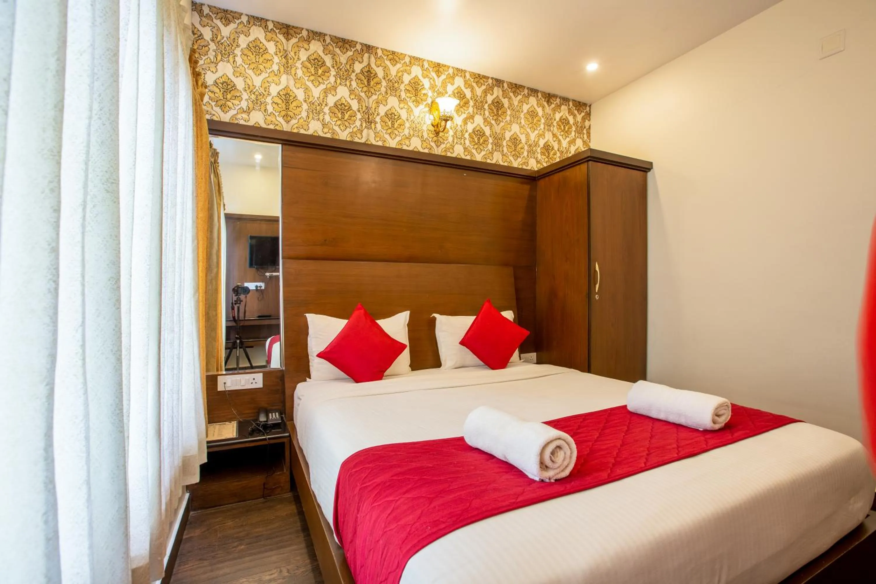 Bedroom, Bed in The Baron