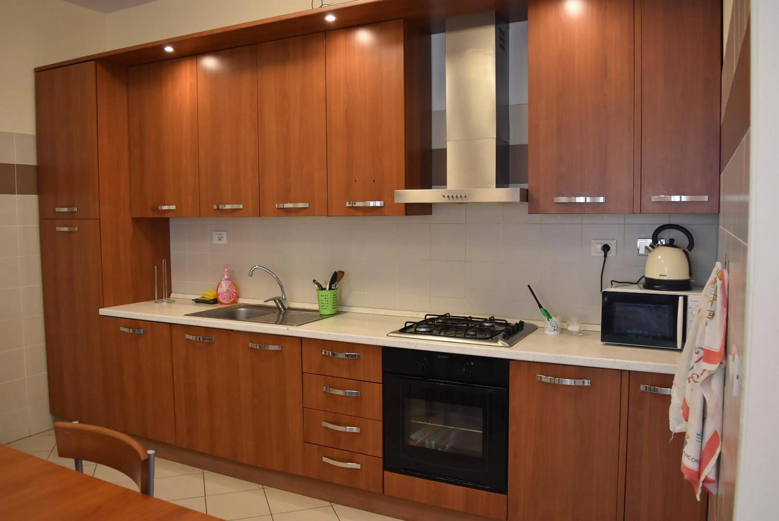 Kitchen or kitchenette in La Dea