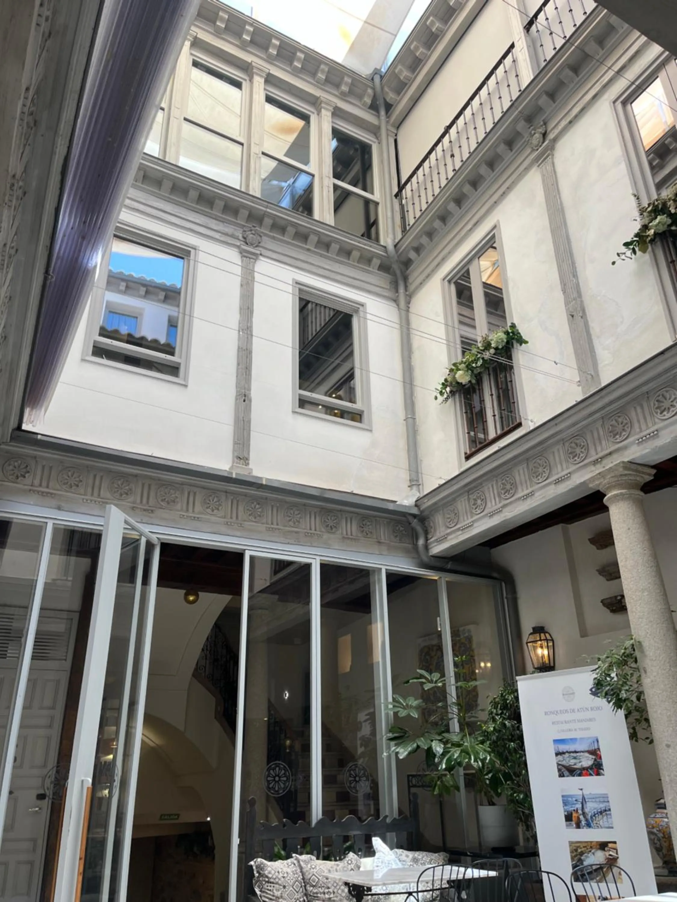 Patio in Hotel Boutique Posada Sillería