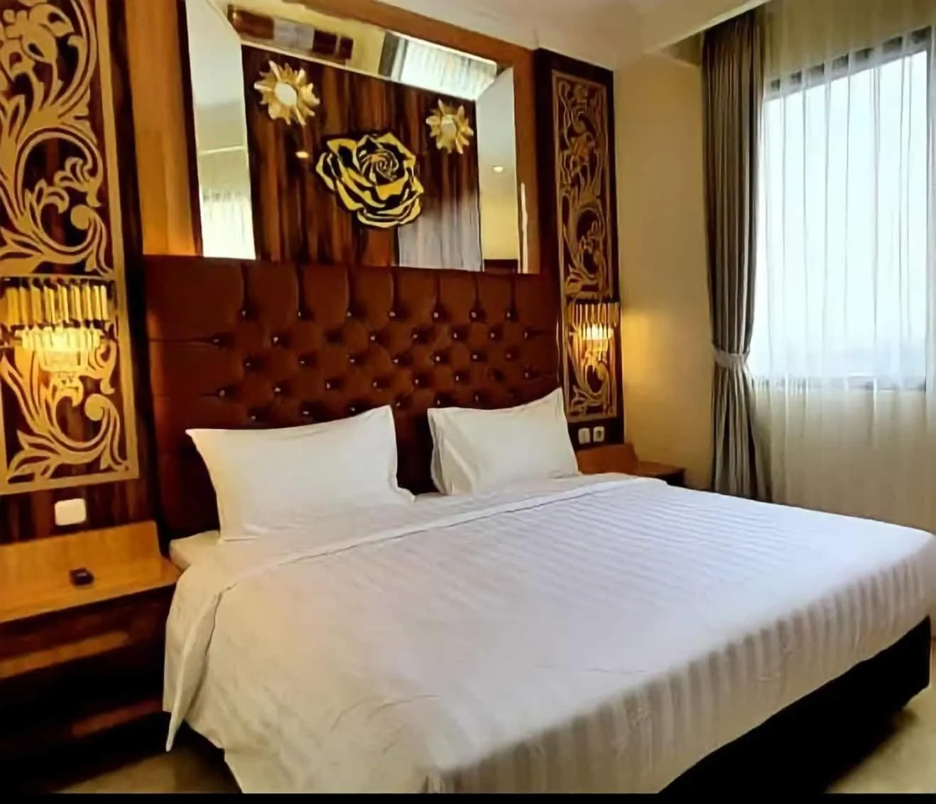 Bed in Hotel Daily Inn Bandung