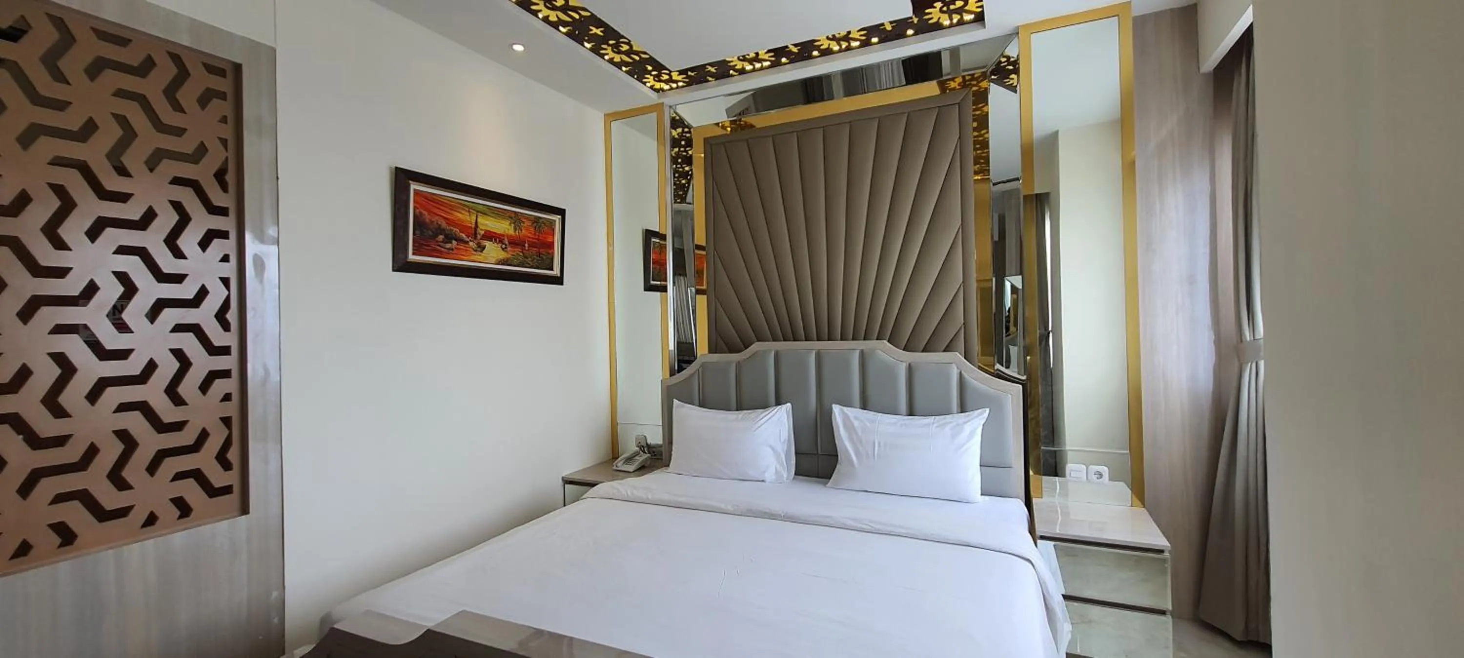 Bed in Hotel Daily Inn Bandung