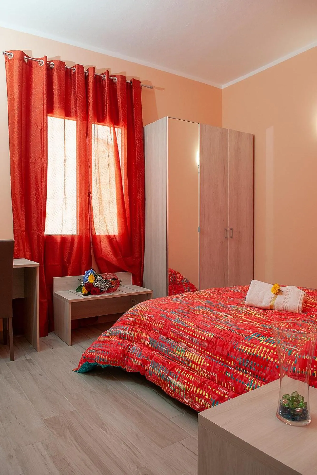 Photo of the whole room, Bed in B&B Rainbow