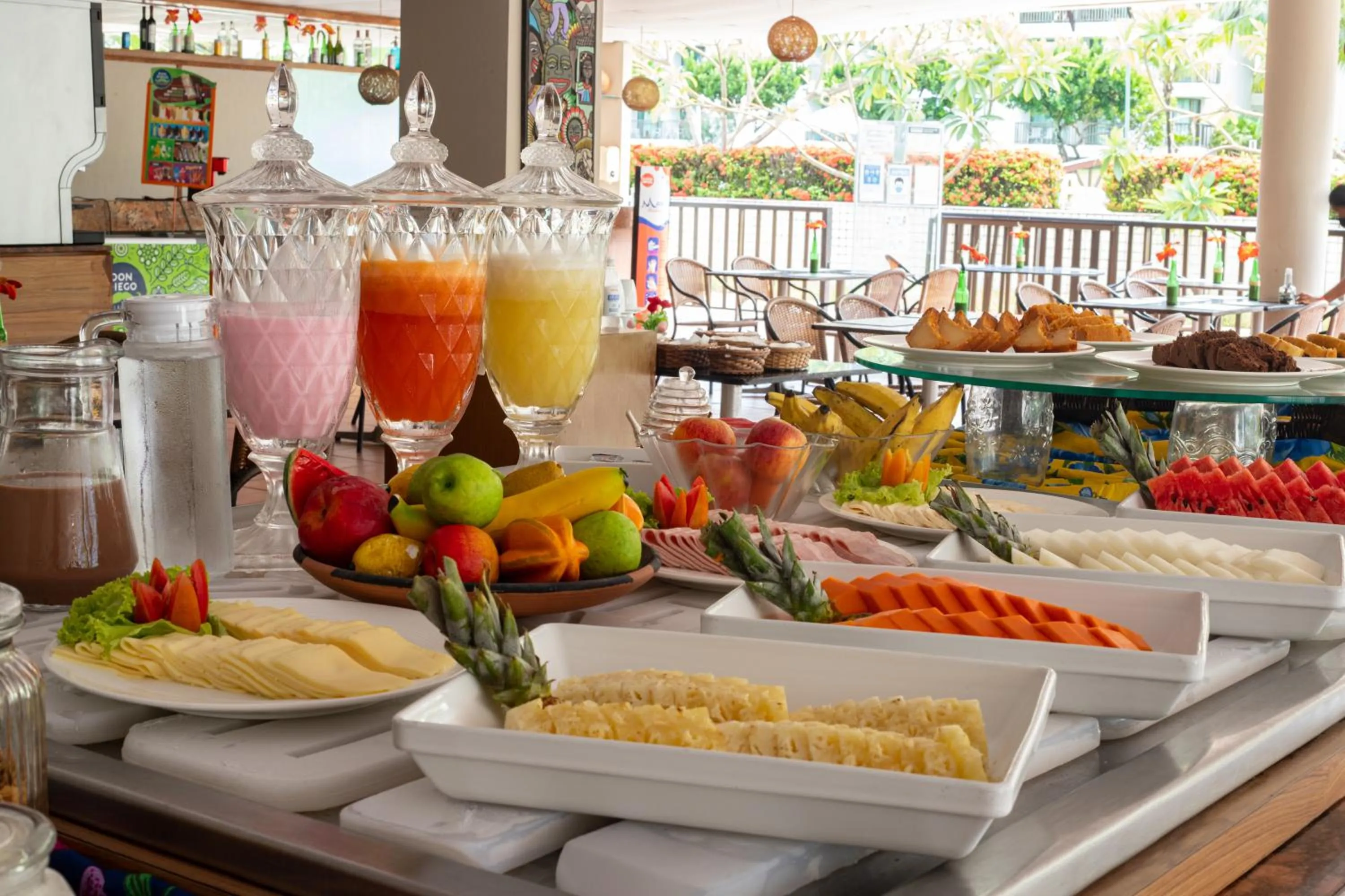 Breakfast in Beach Class Muro Alto Condomínio Resort By New Time