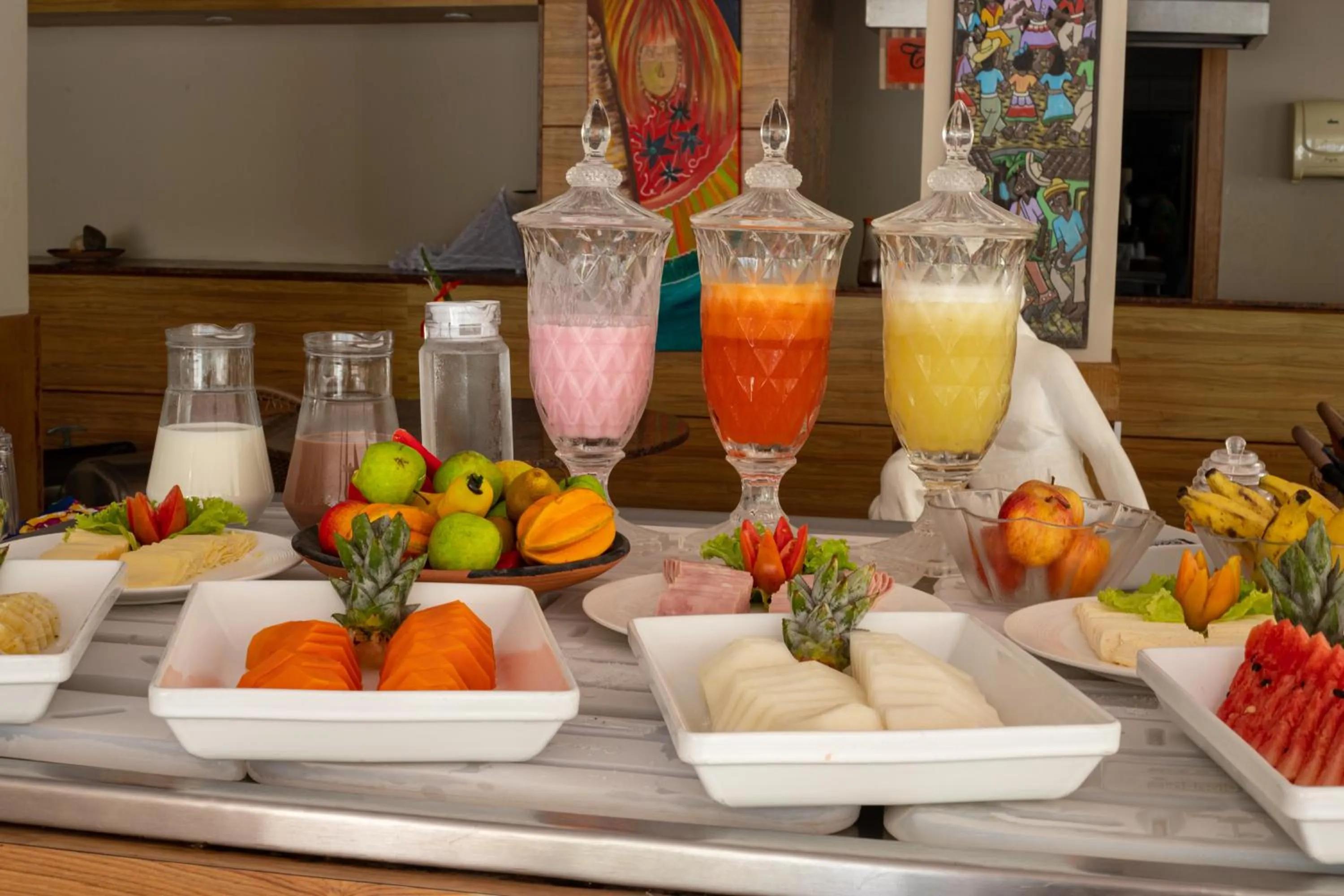 Breakfast in Beach Class Muro Alto Condomínio Resort By New Time