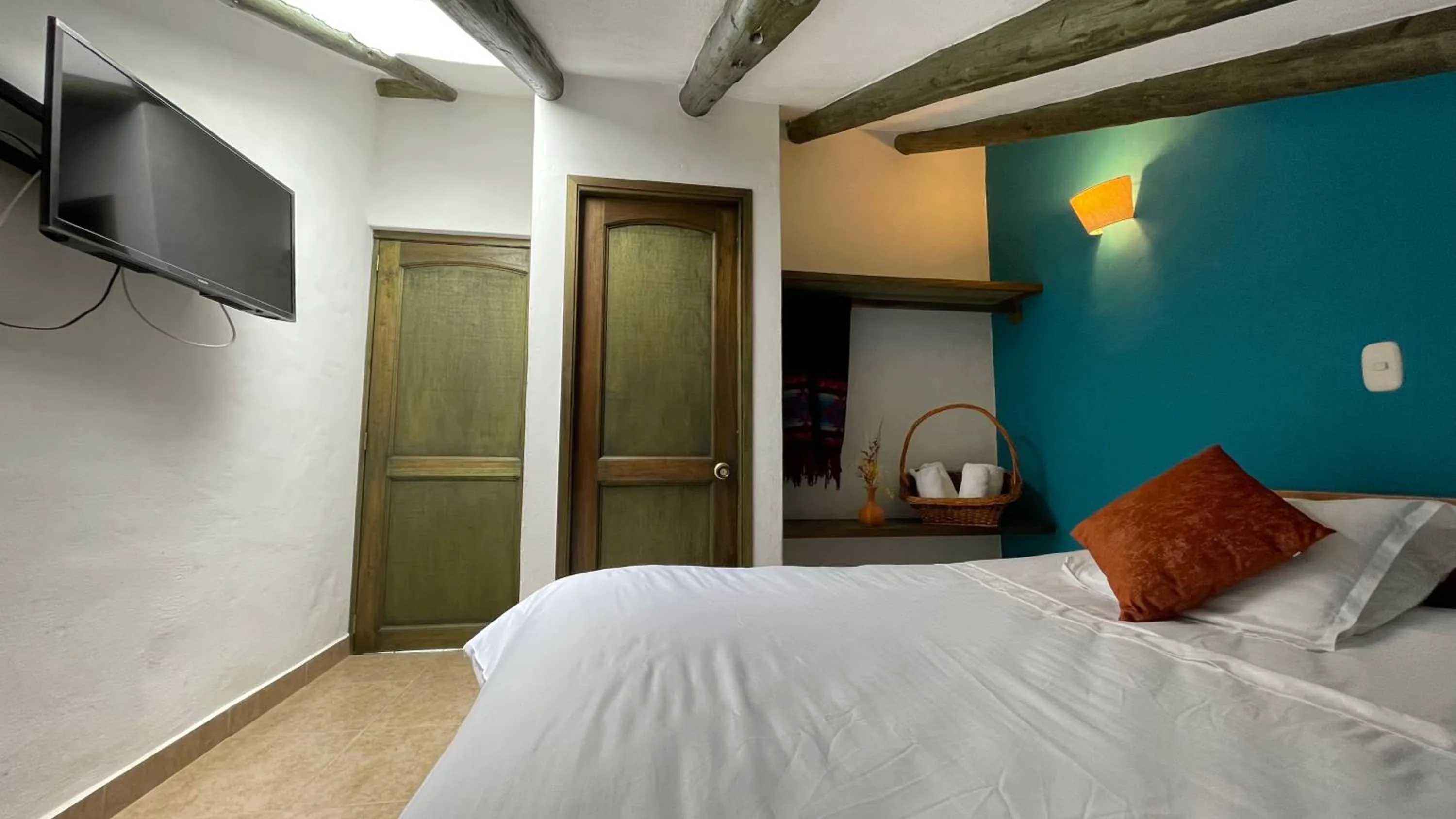 Bed in Hotel Verona Villa de Leyva