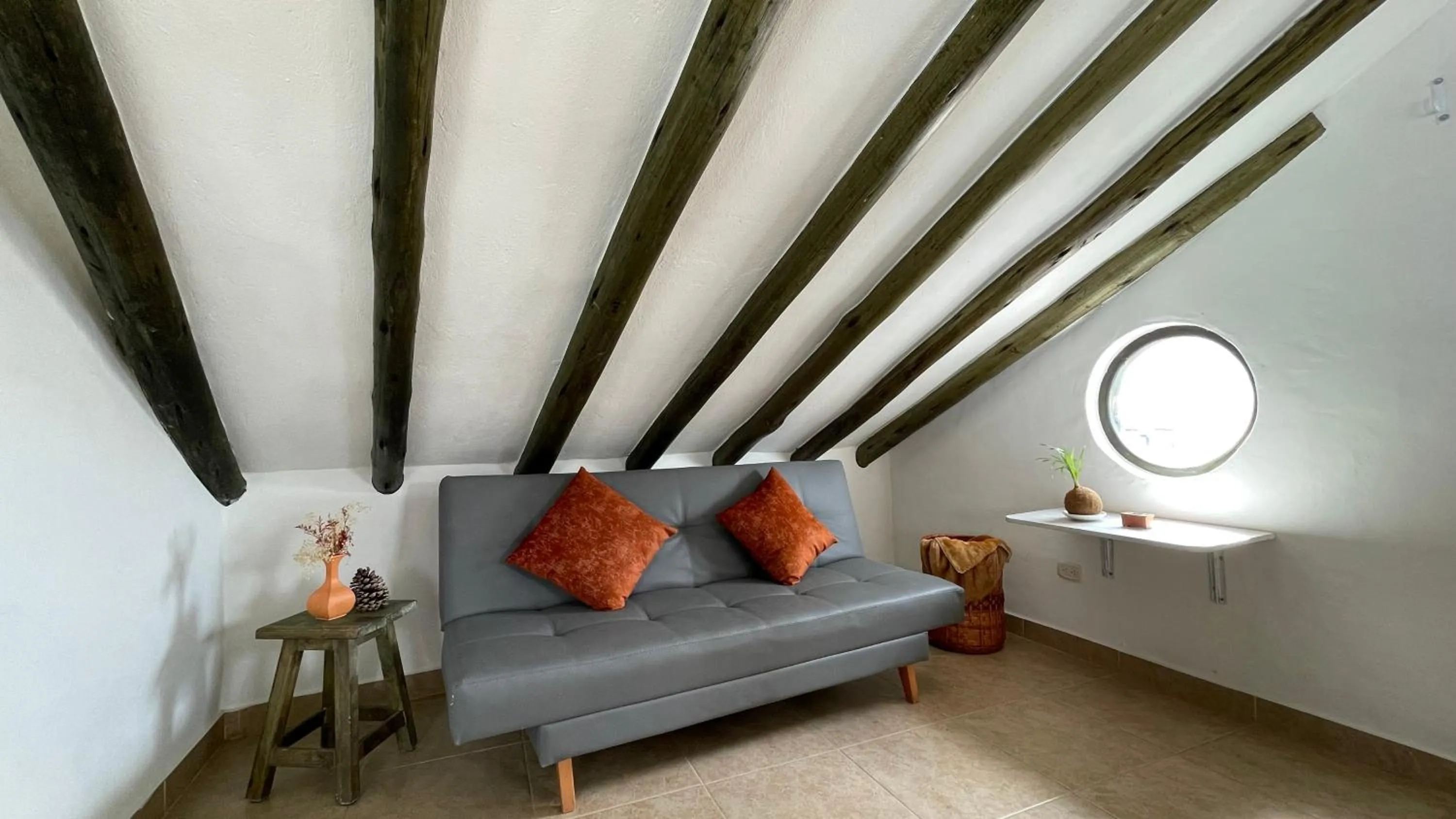 Living room in Hotel Verona Villa de Leyva
