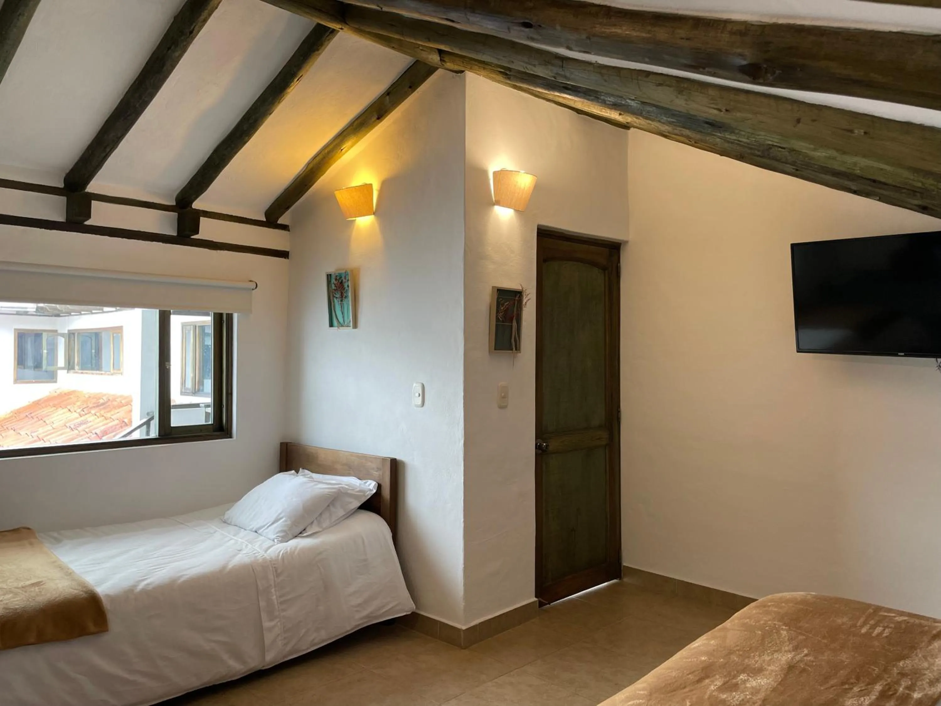 TV and multimedia, Bed in Hotel Verona Villa de Leyva