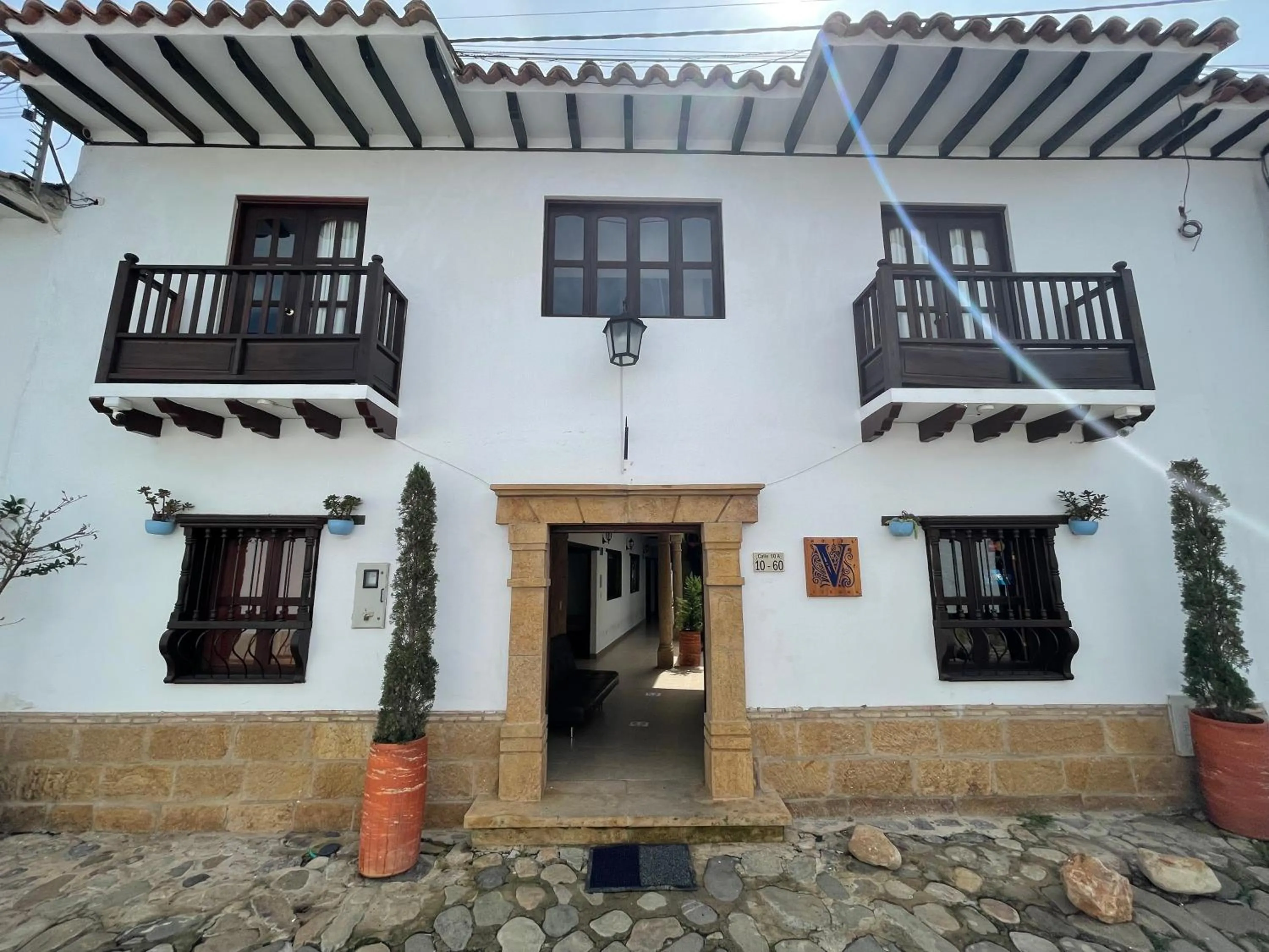 Property building in Hotel Verona Villa de Leyva