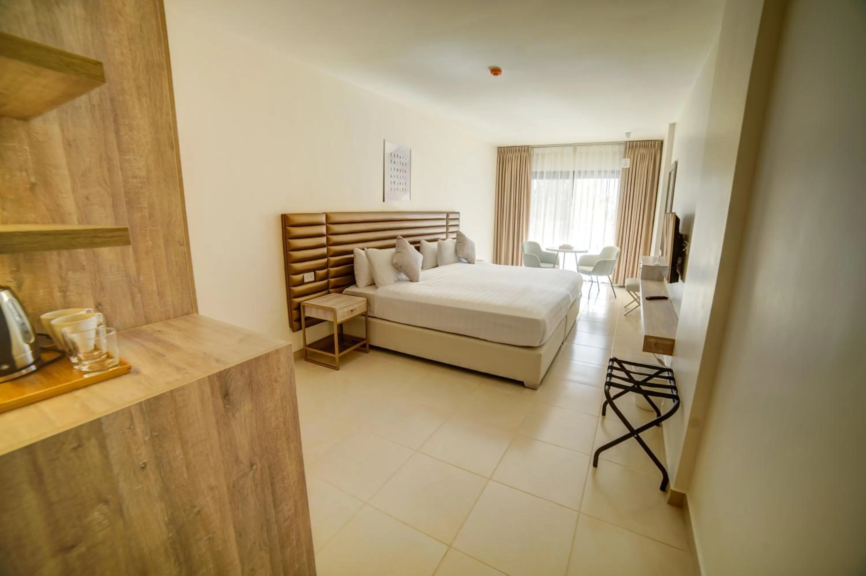 Photo of the whole room, Bed in Sea view hotel