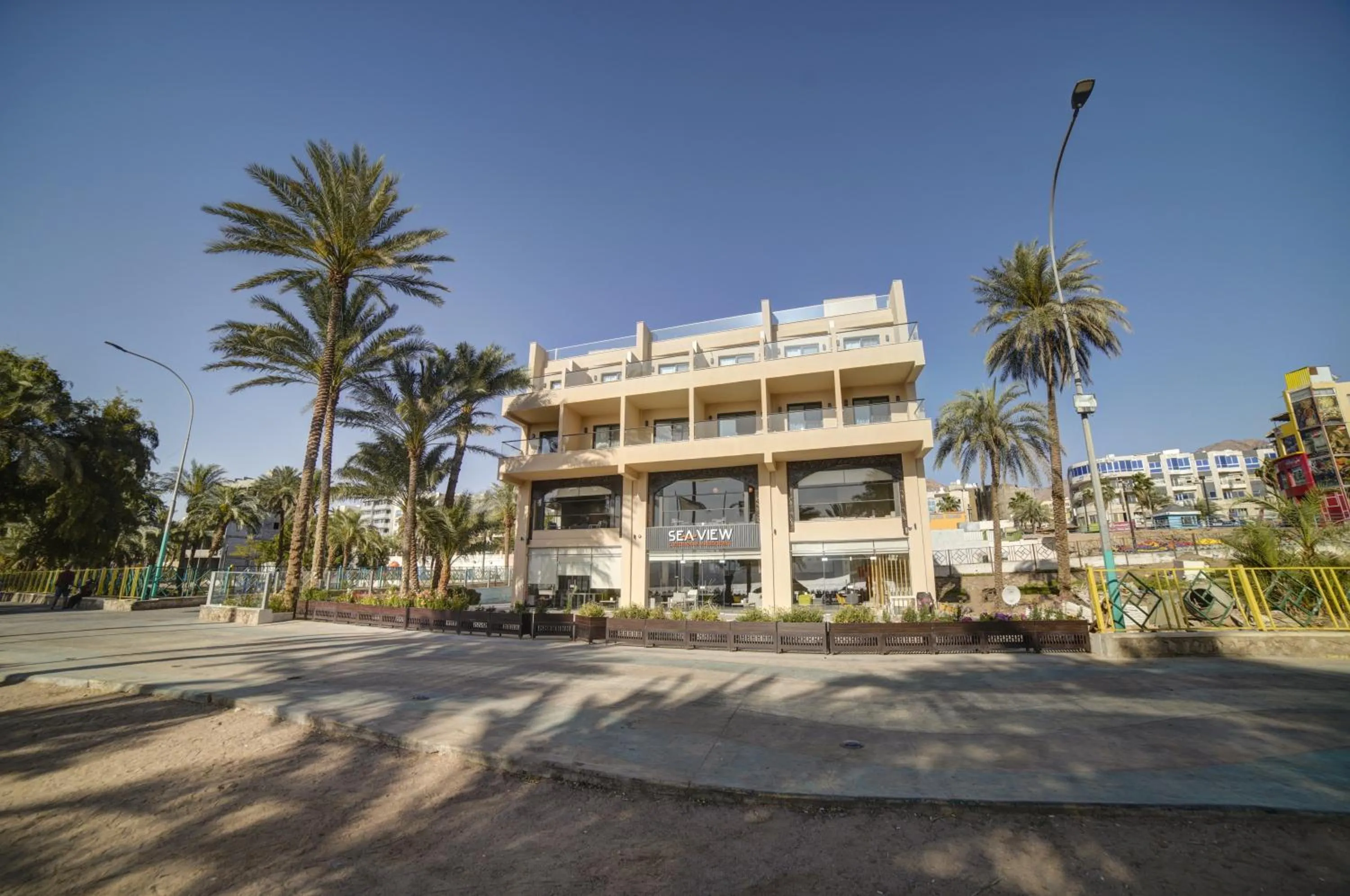 Property building in Sea view hotel