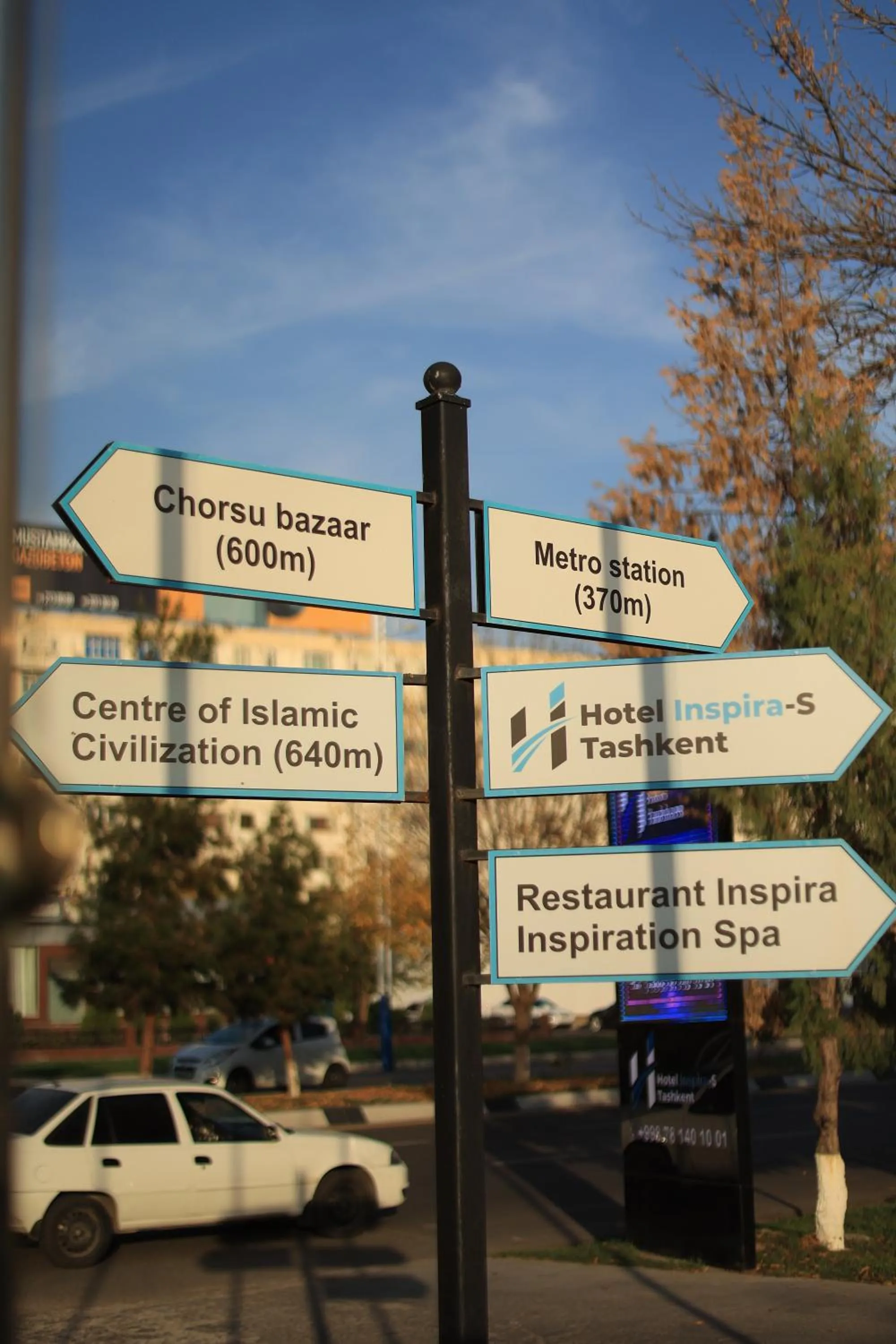 Parking in Hotel Inspira-S Tashkent