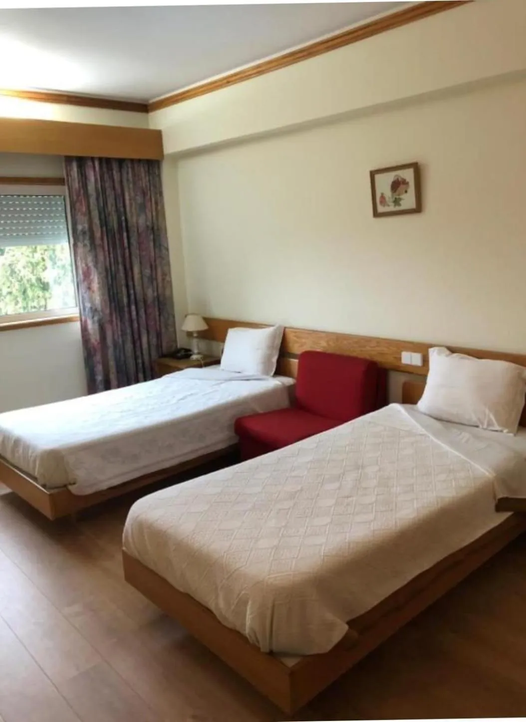 Bed in HOTEL CRUZ DA MATA