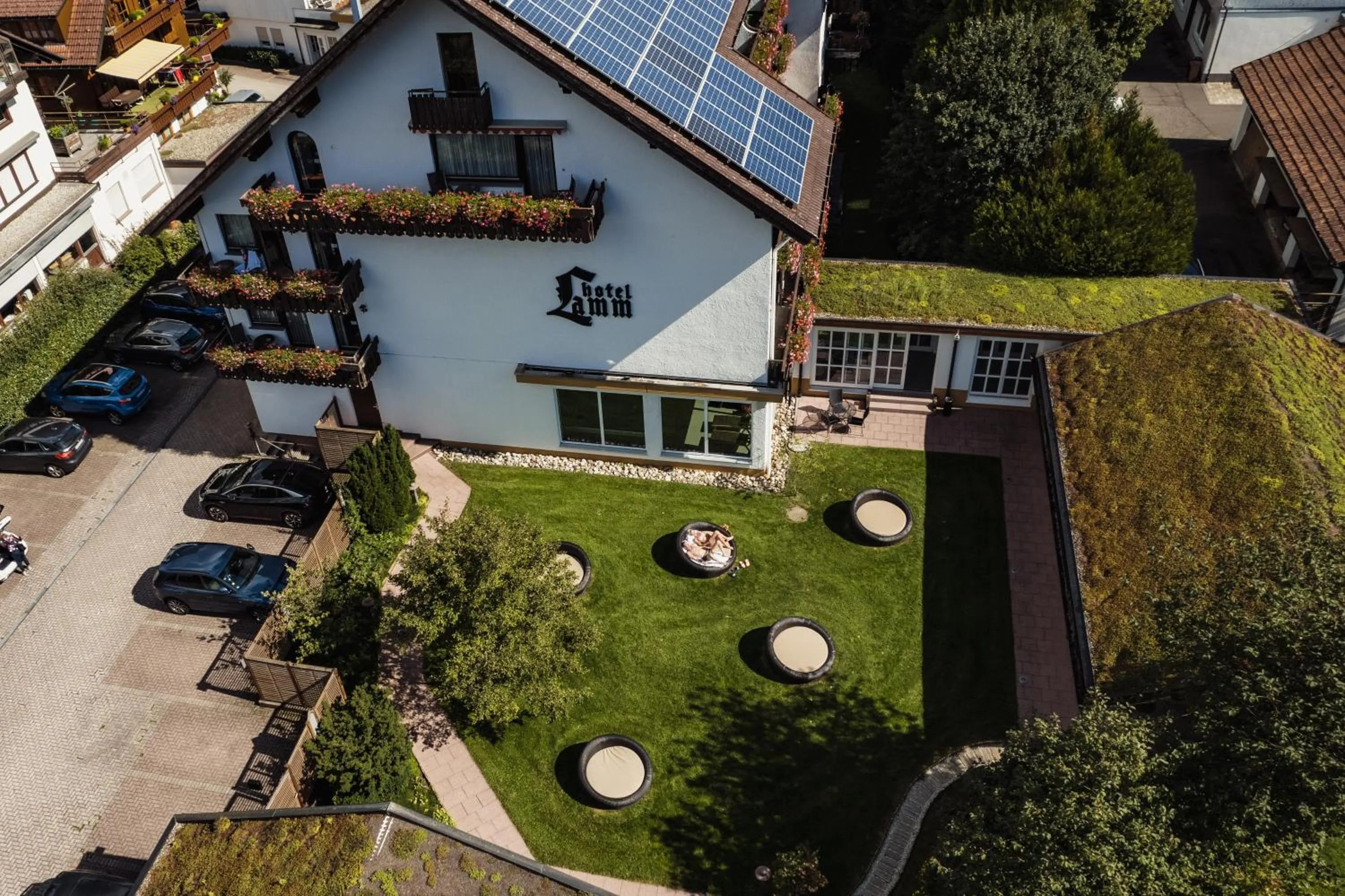 View (from property/room) in Hotel Lamm Baiersbronn Mitteltal