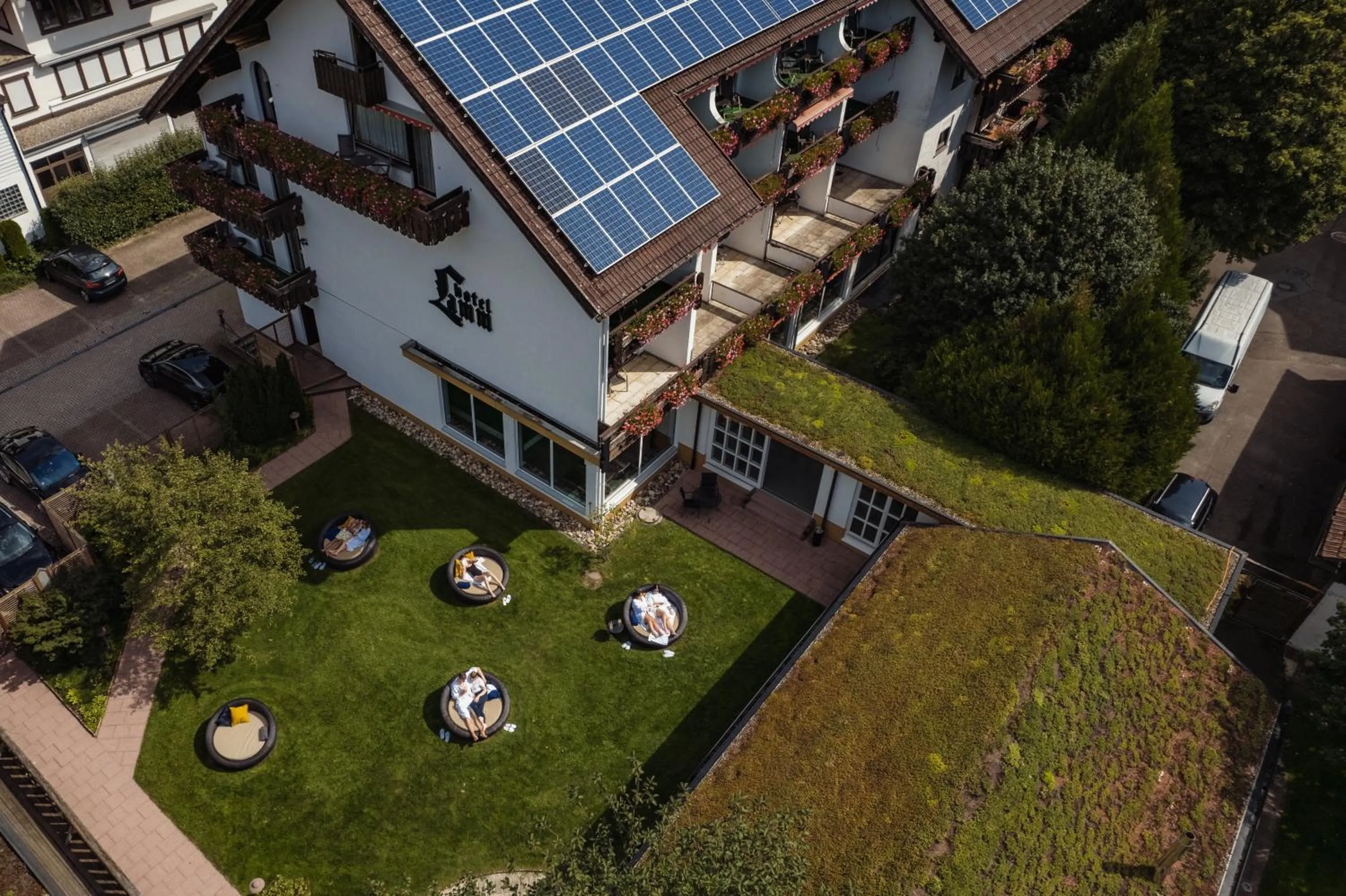 Garden in Hotel Lamm Baiersbronn Mitteltal