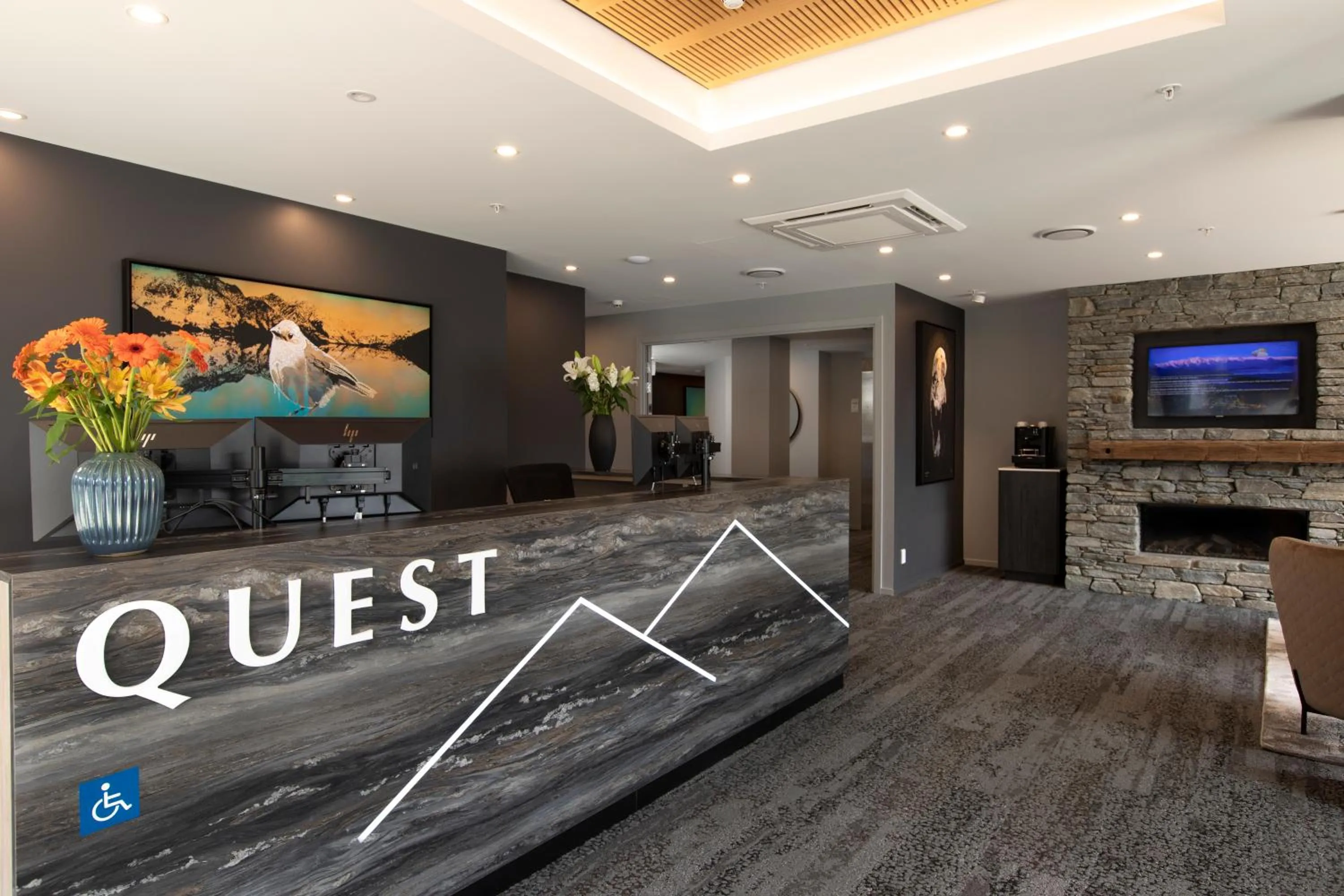 Lobby or reception in Quest Queenstown Apartments Remarkables Park