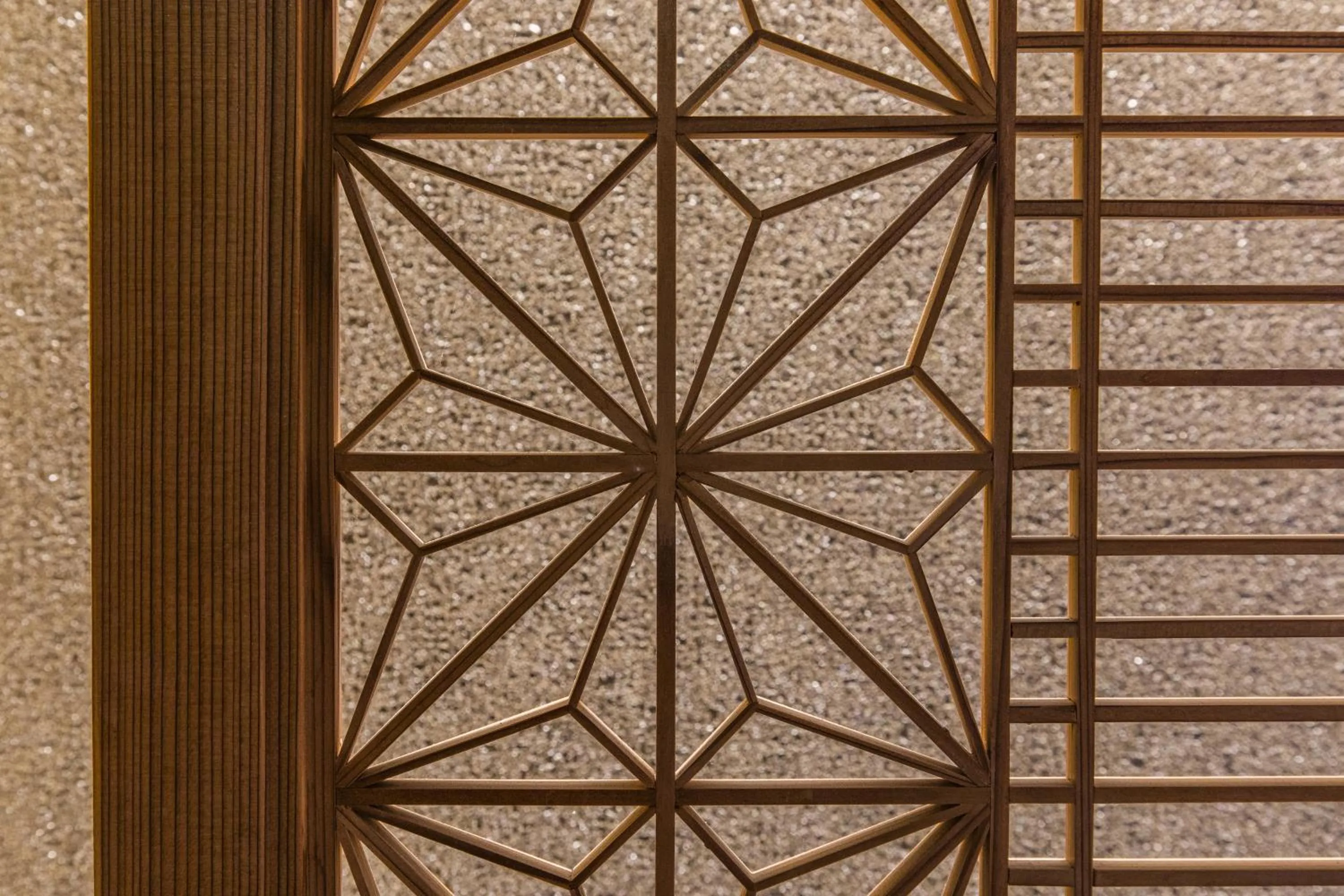 Decorative detail in Shiki Homes KUMEI