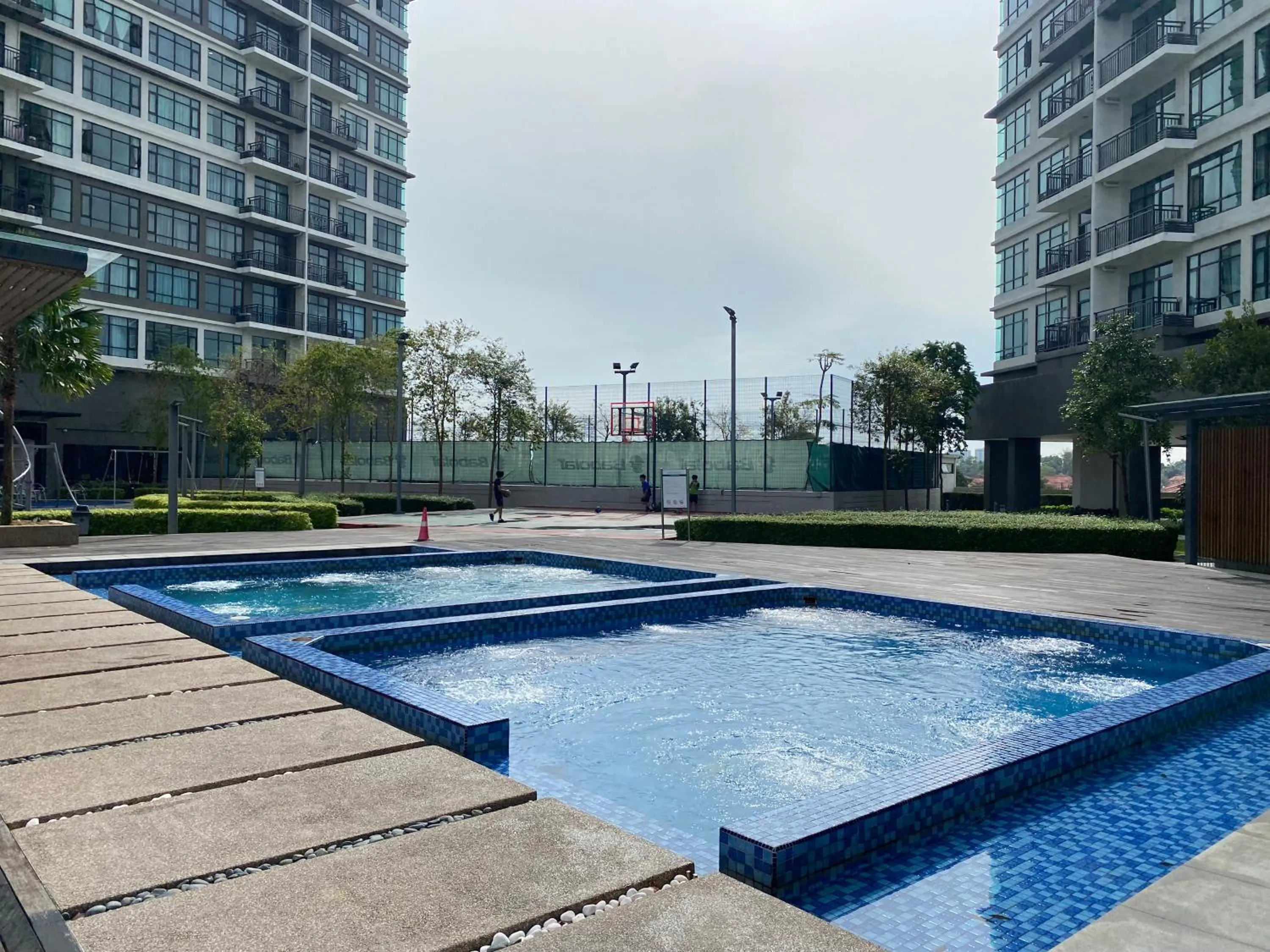 Swimming pool in Vesta Homes, Molek Regency with Golf View, Johor Bahru, Mid valley