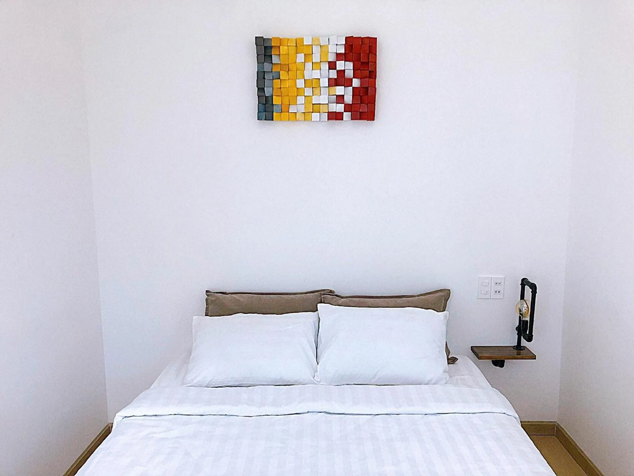 Bed in Whammy House Dalat