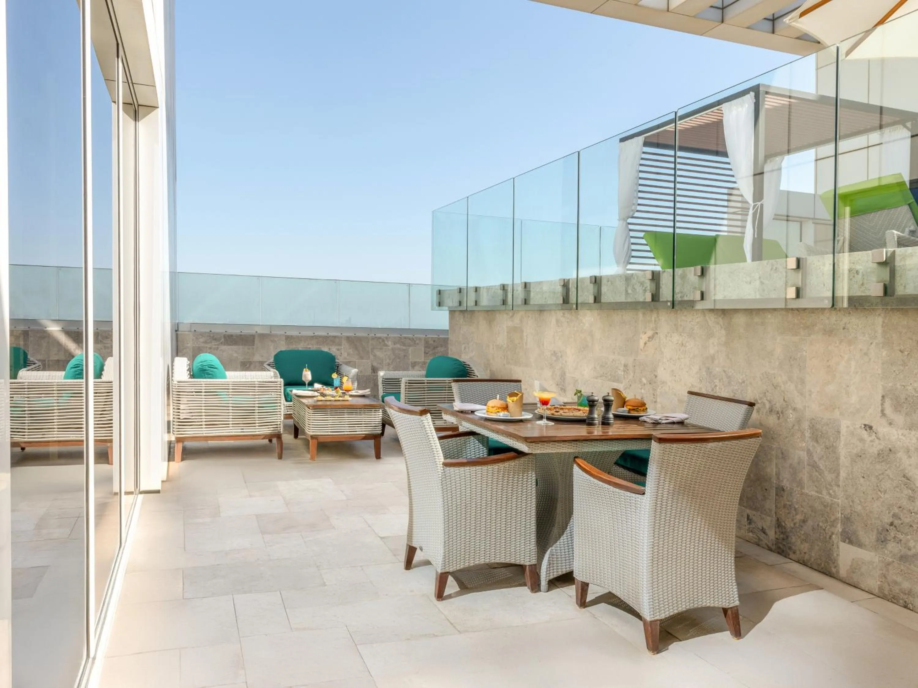 Balcony/Terrace in Swiss-Belsuites Admiral Juffair