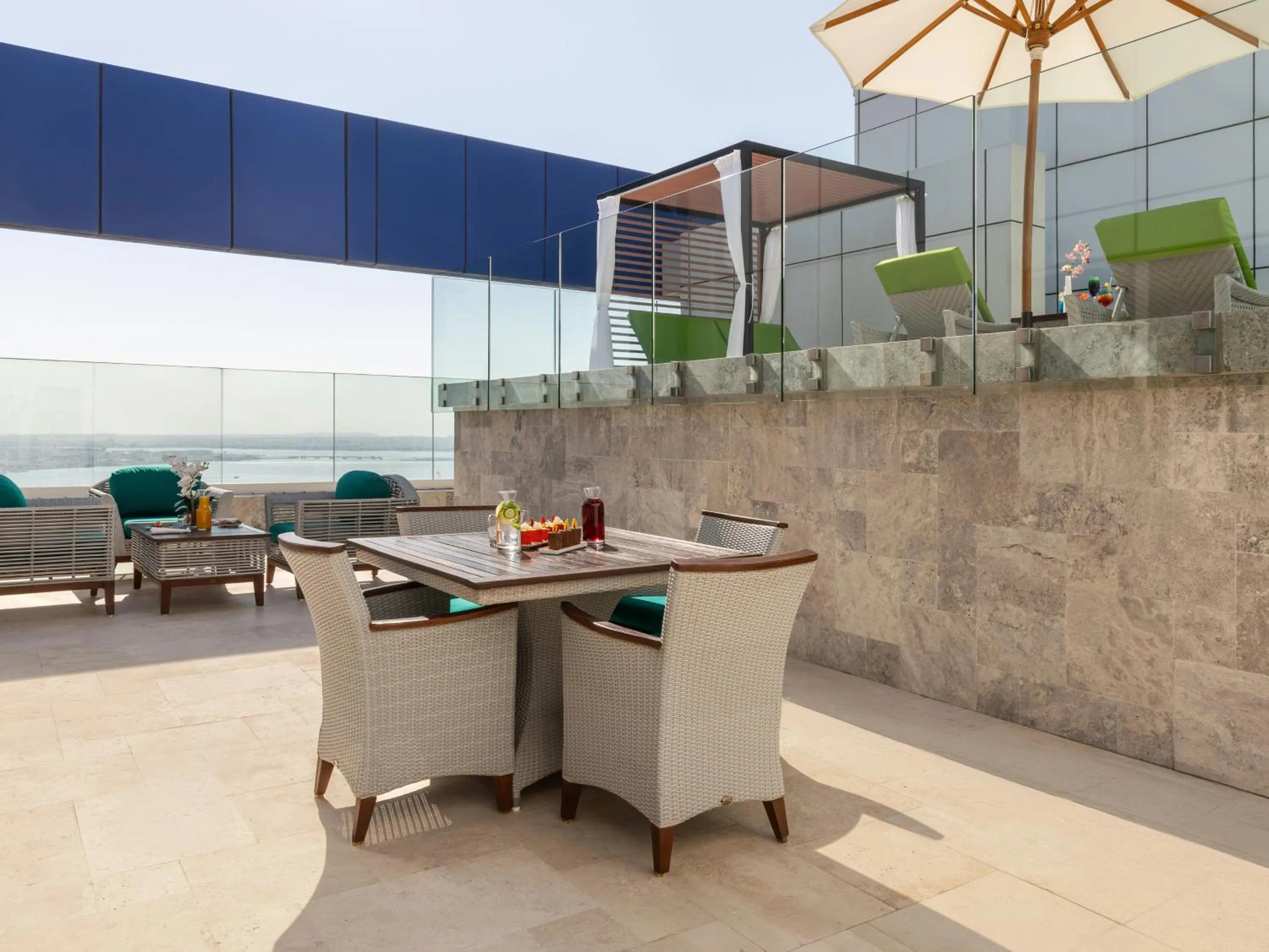 Balcony/Terrace in Swiss-Belsuites Admiral Juffair