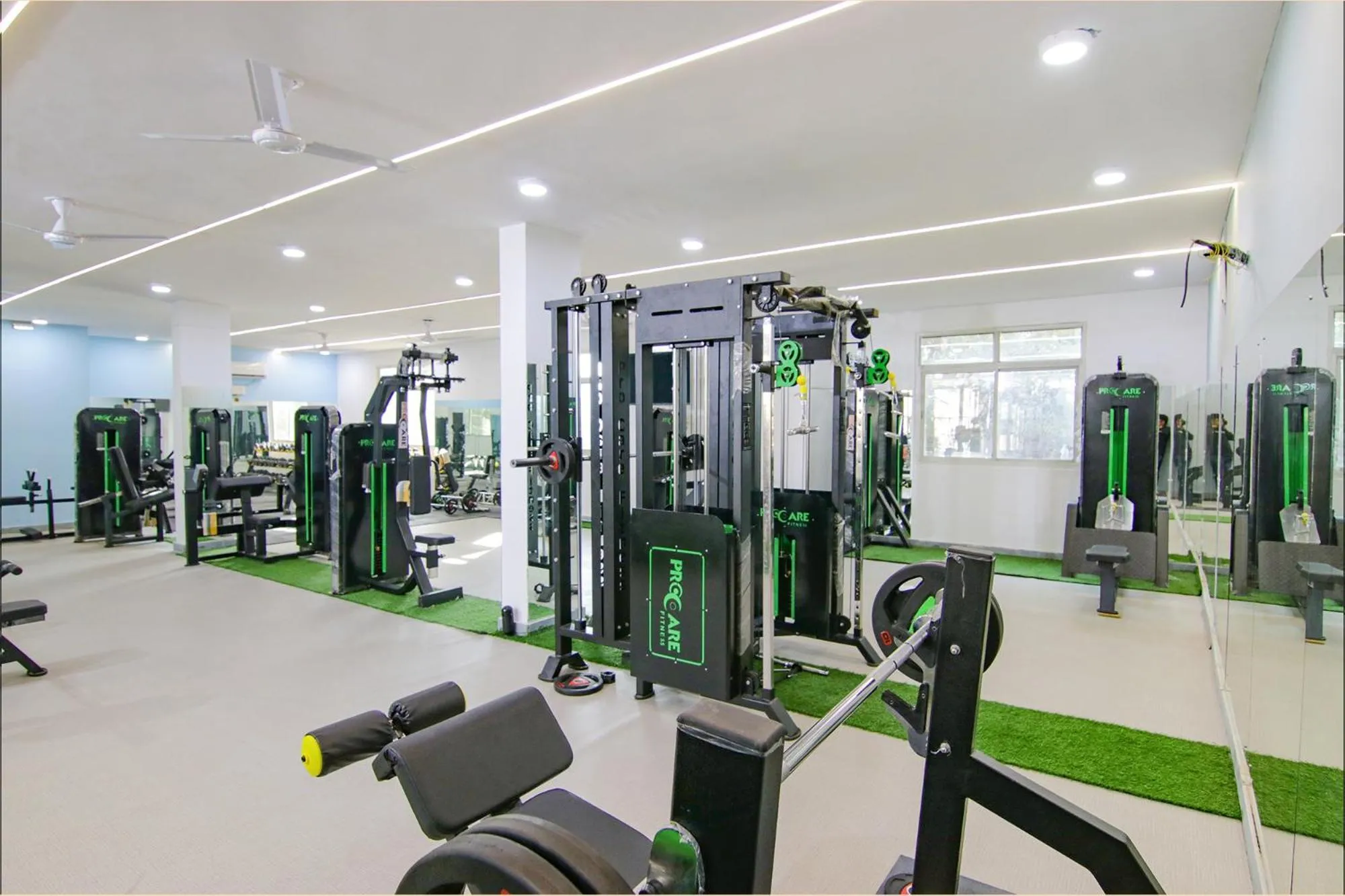 Fitness centre/facilities in FabHotel Singh Suite - DLF Phase 3, Gurugram
