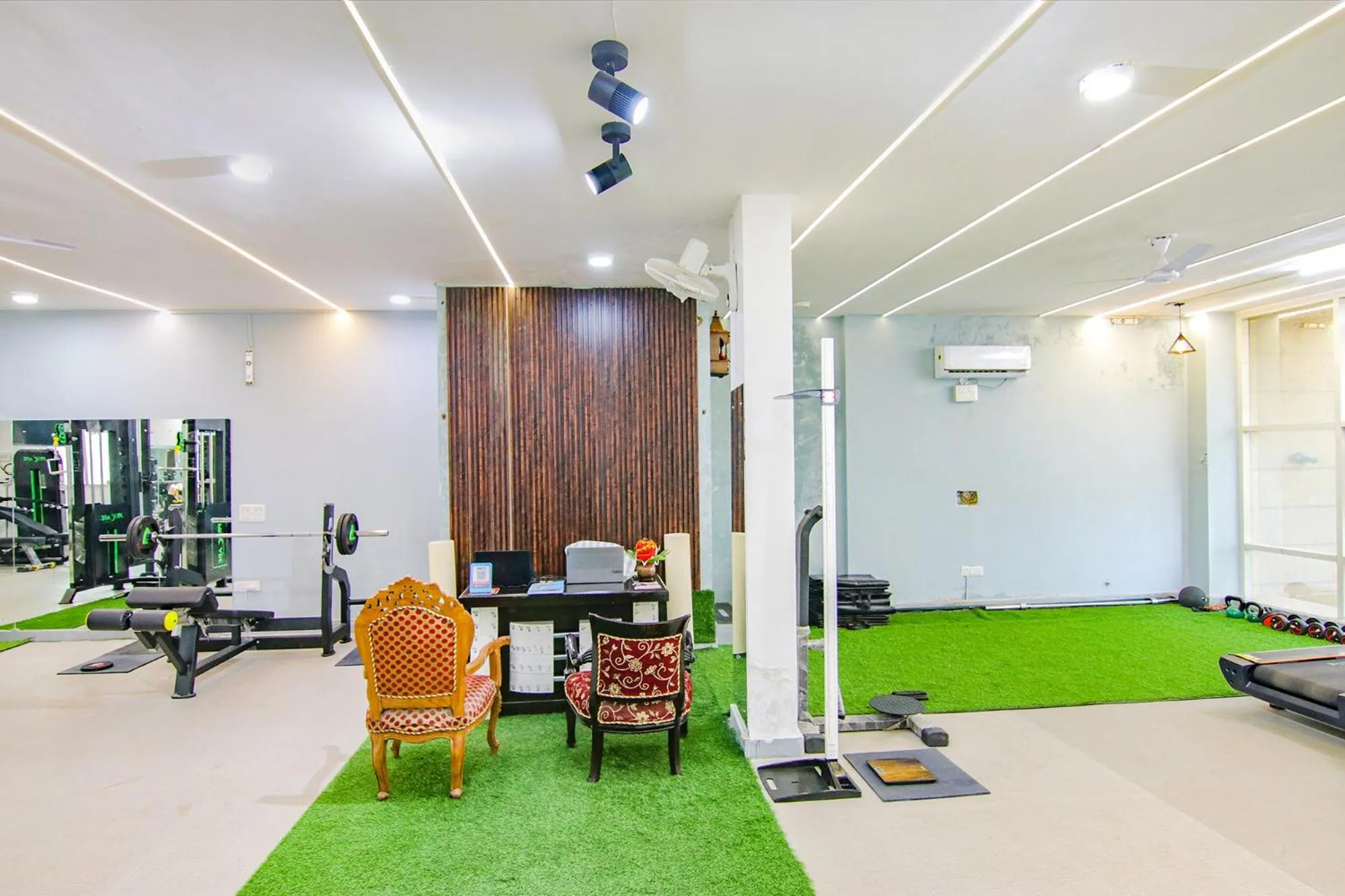 Fitness centre/facilities in FabHotel Singh Suite - DLF Phase 3, Gurugram