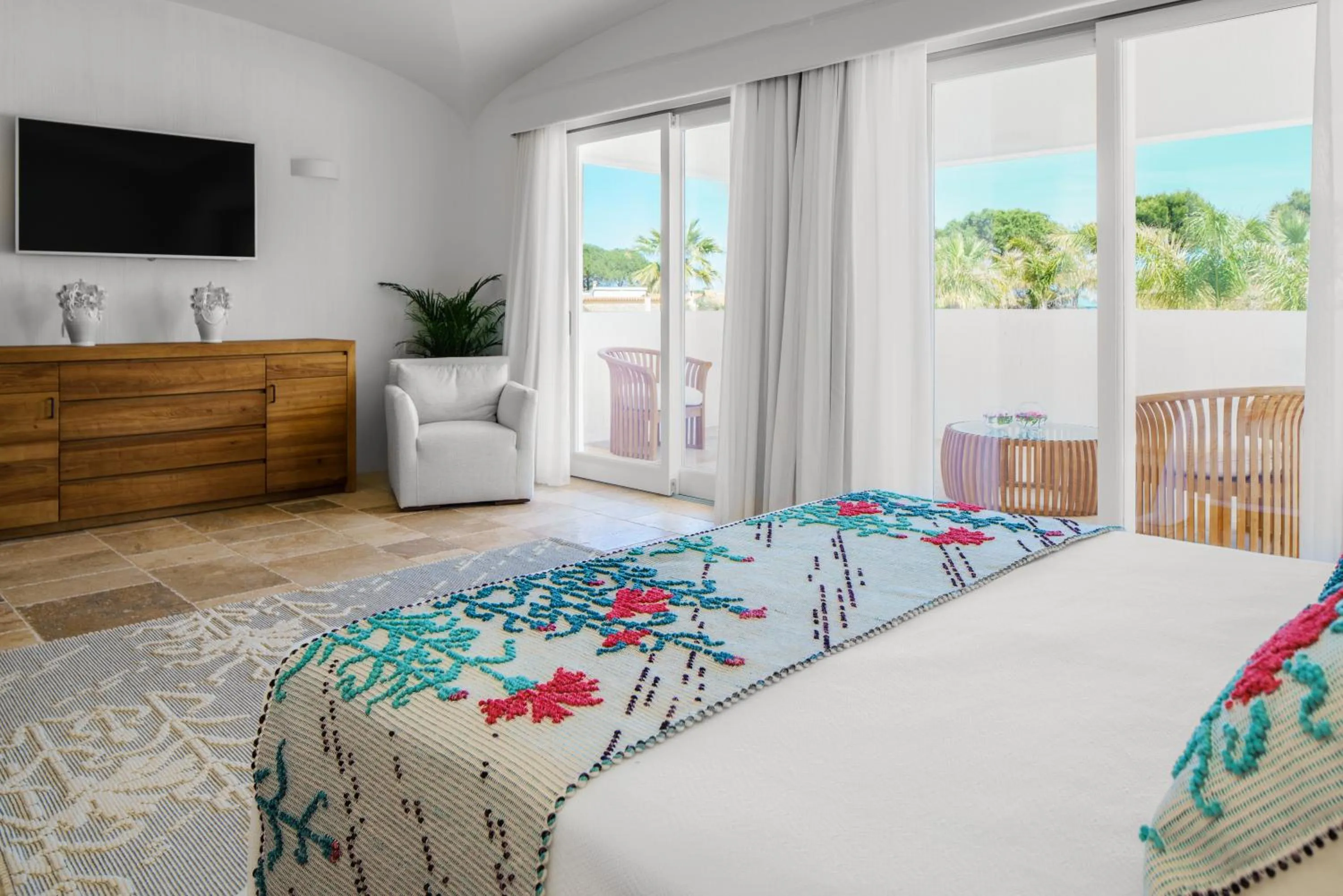 Bedroom, Bed in Sant Efis Hotel