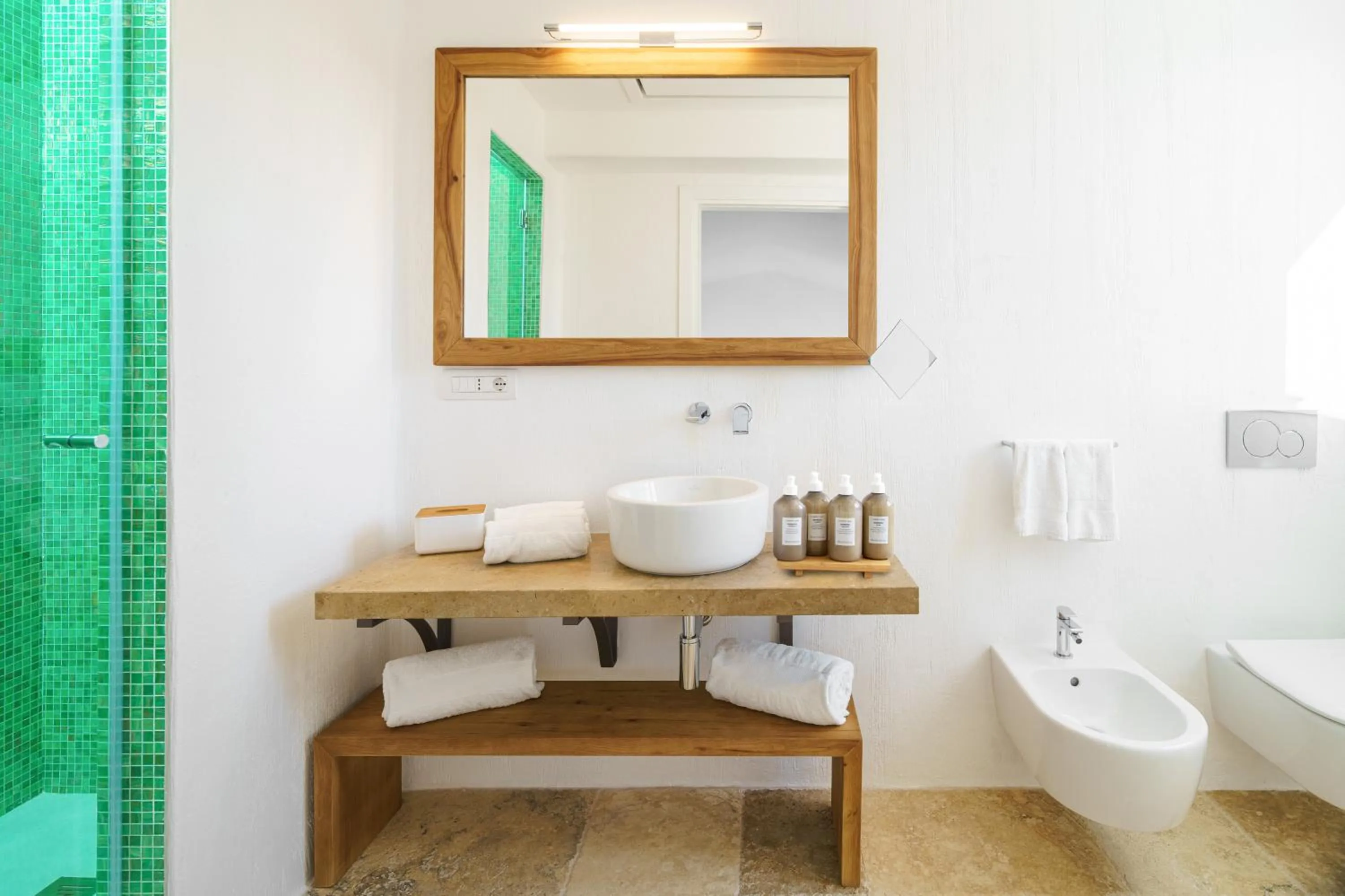 Bathroom in Sant Efis Hotel