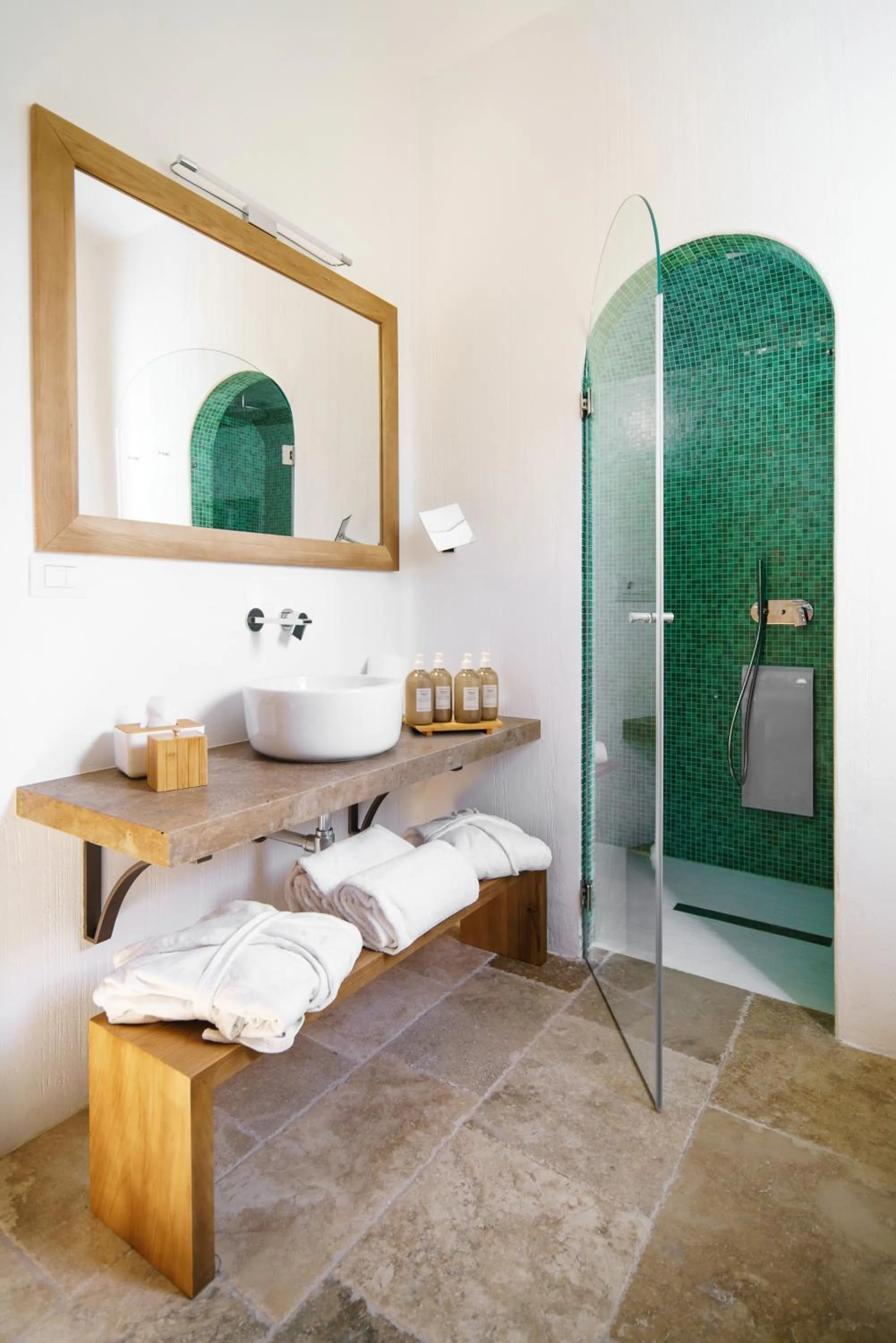 Bathroom in Sant Efis Hotel