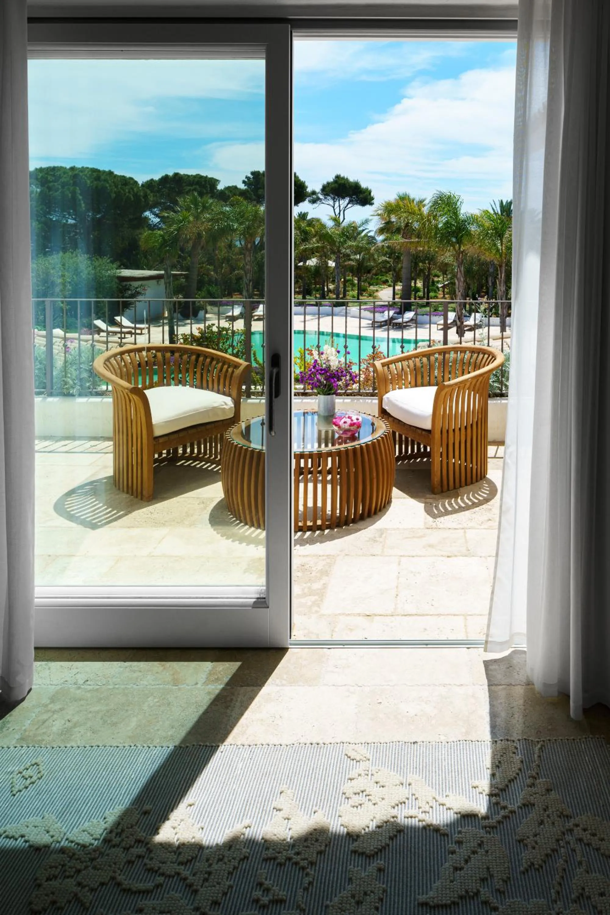 Balcony/Terrace in Sant Efis Hotel