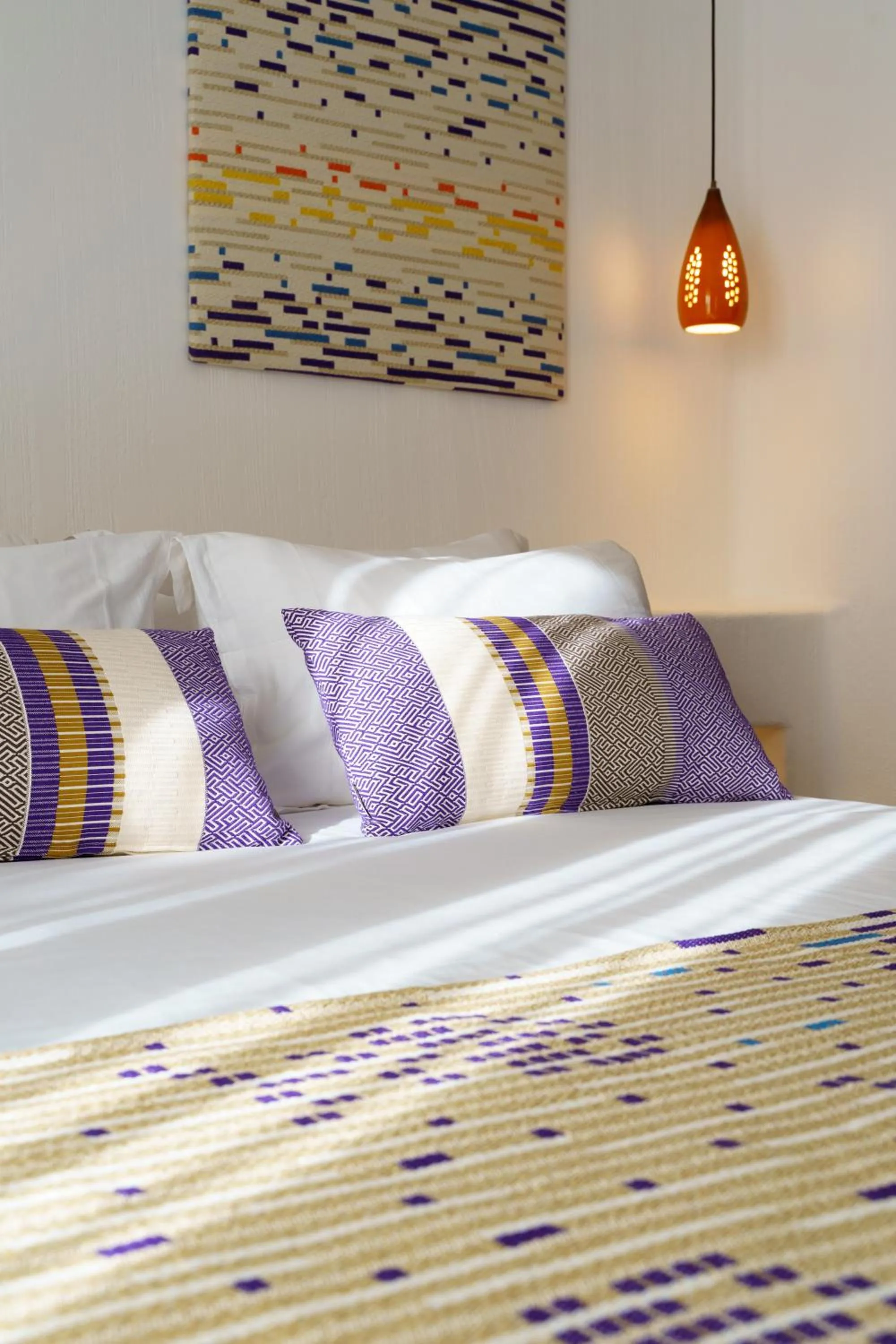 Bed in Sant Efis Hotel