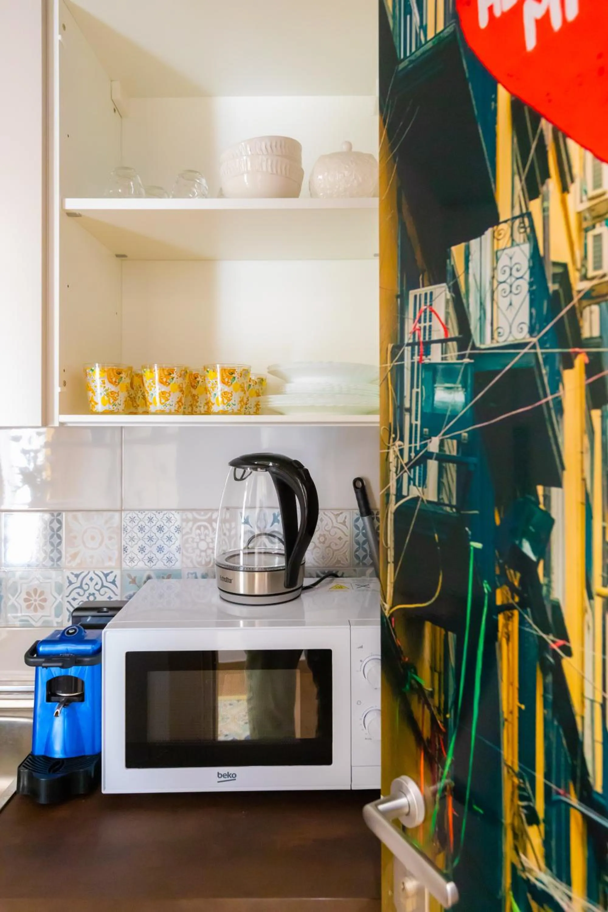 kitchen in Le Meraviglie Di Napoli