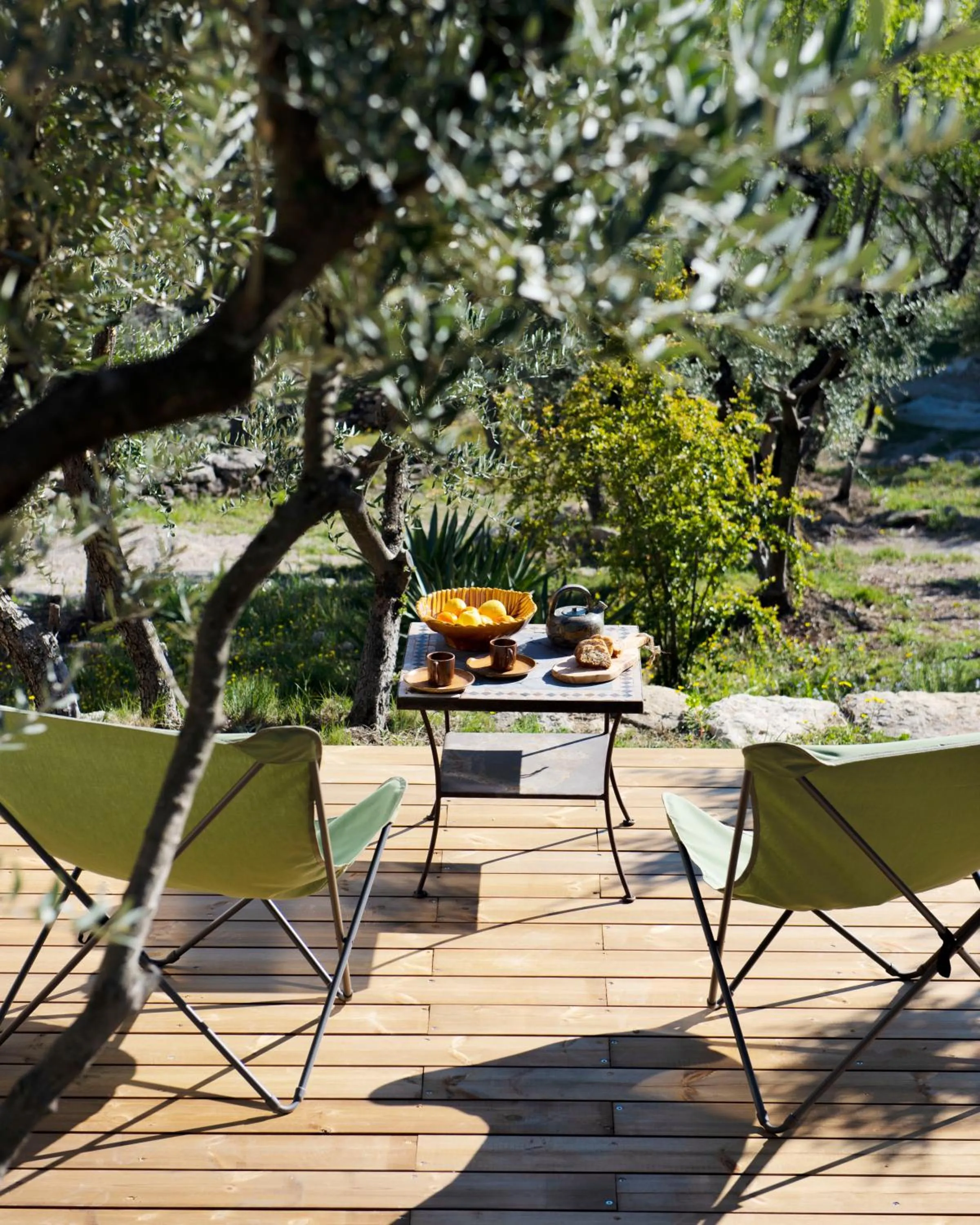 Balcony/Terrace in Les Milles Roches