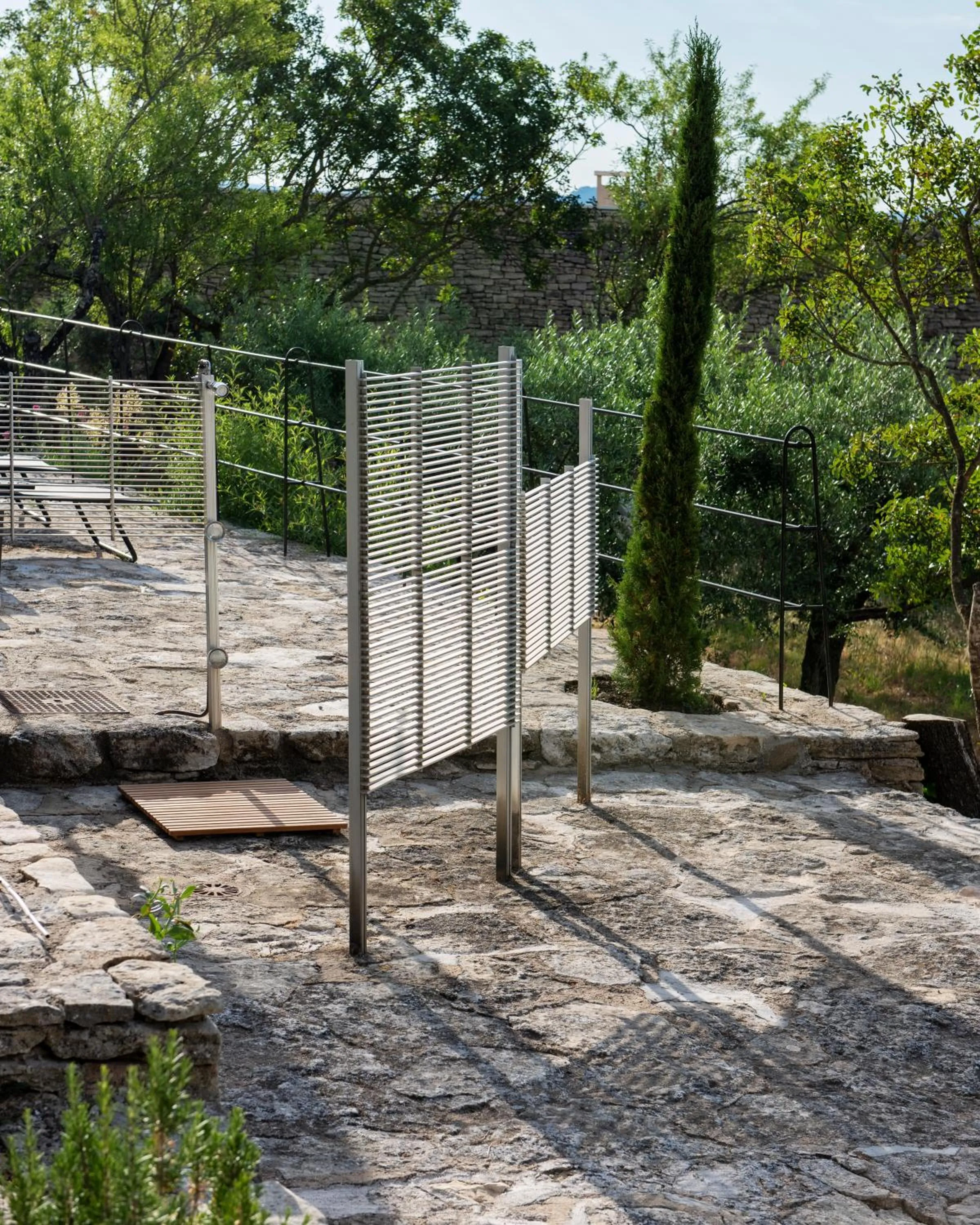 Garden in Les Milles Roches